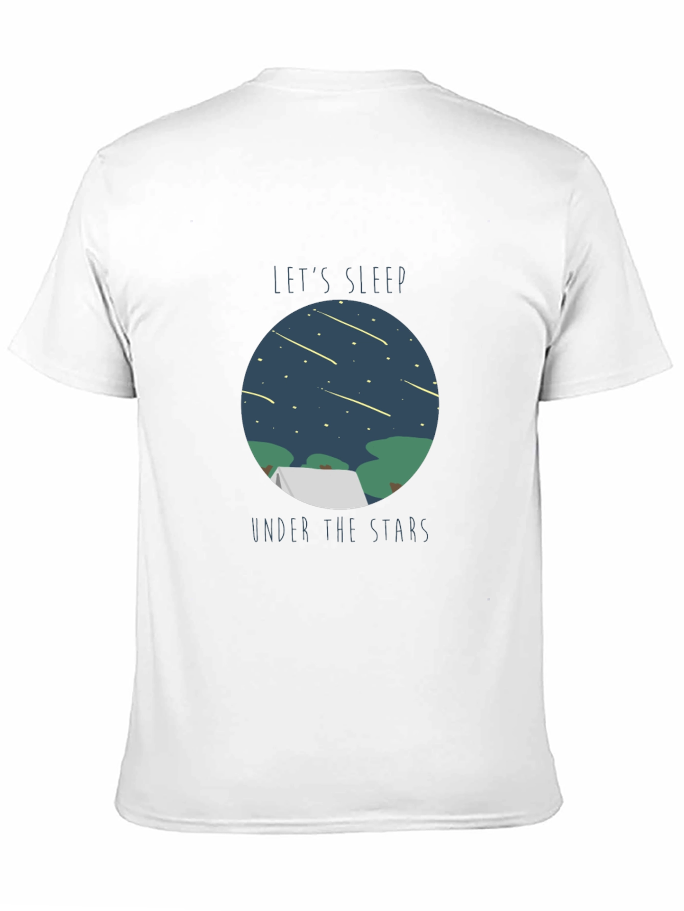 Lets Sleep Under The Stars Graphic T-Shirt