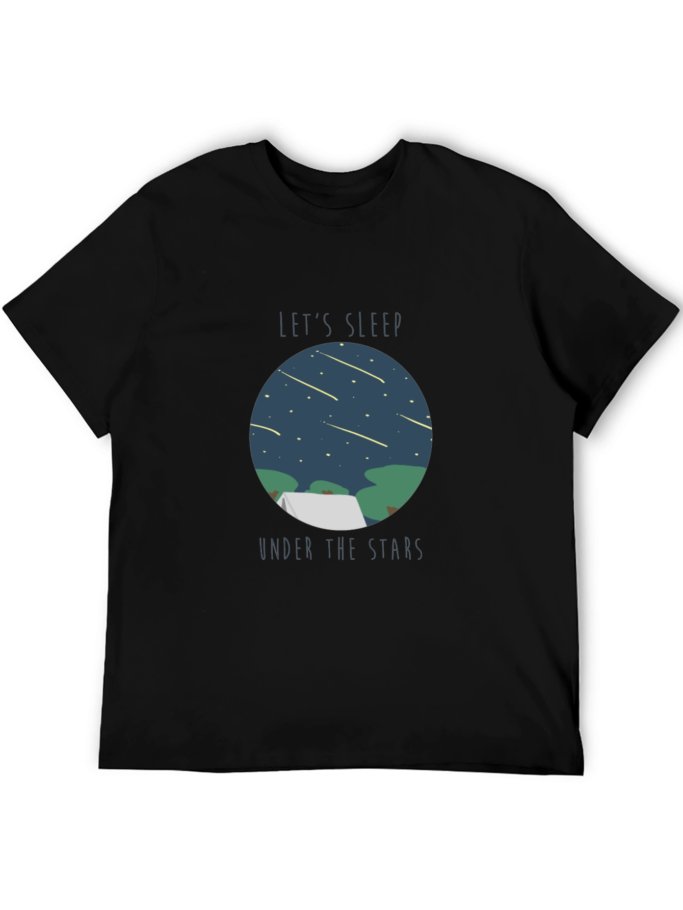 Lets Sleep Under The Stars Graphic T-Shirt