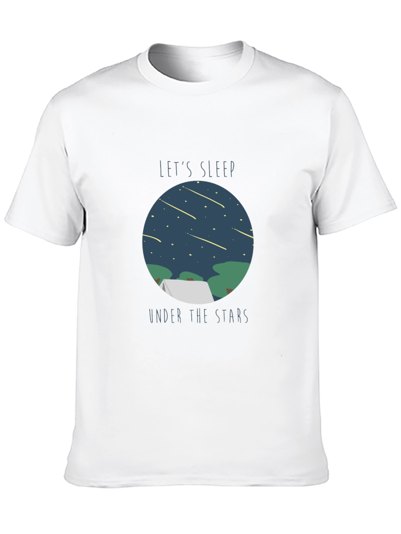 Lets Sleep Under The Stars Graphic T-Shirt