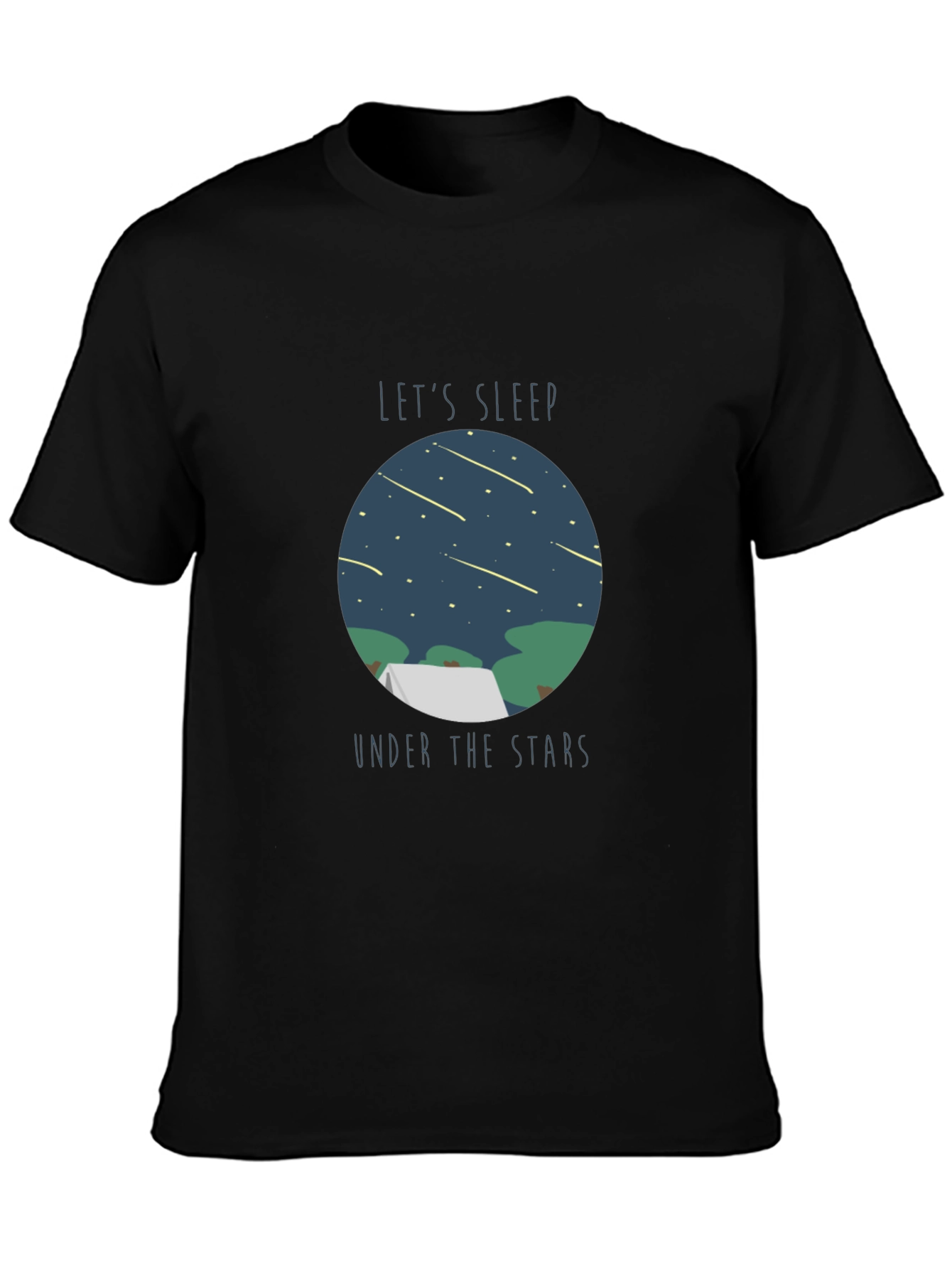 Lets Sleep Under The Stars Graphic T-Shirt
