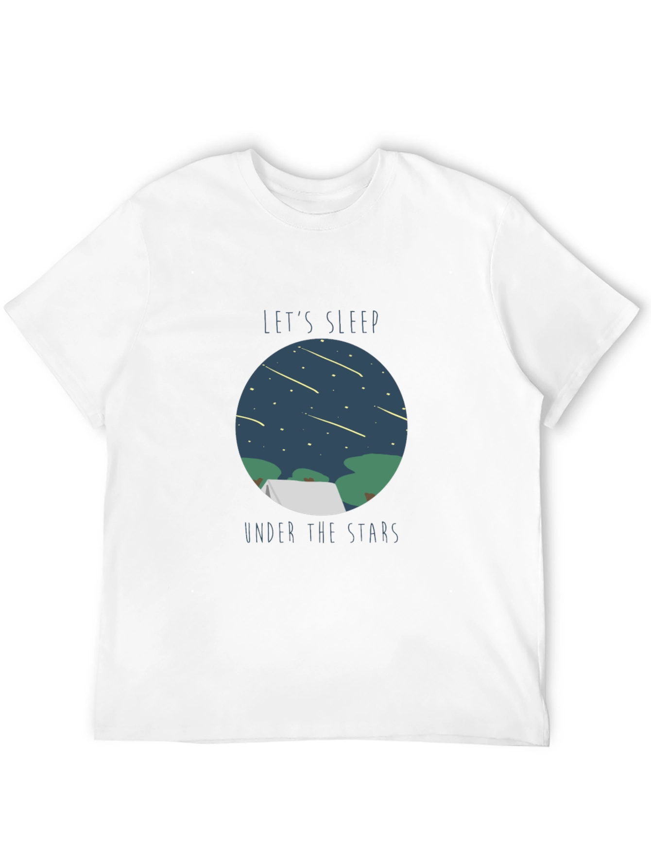Lets Sleep Under The Stars Graphic T-Shirt