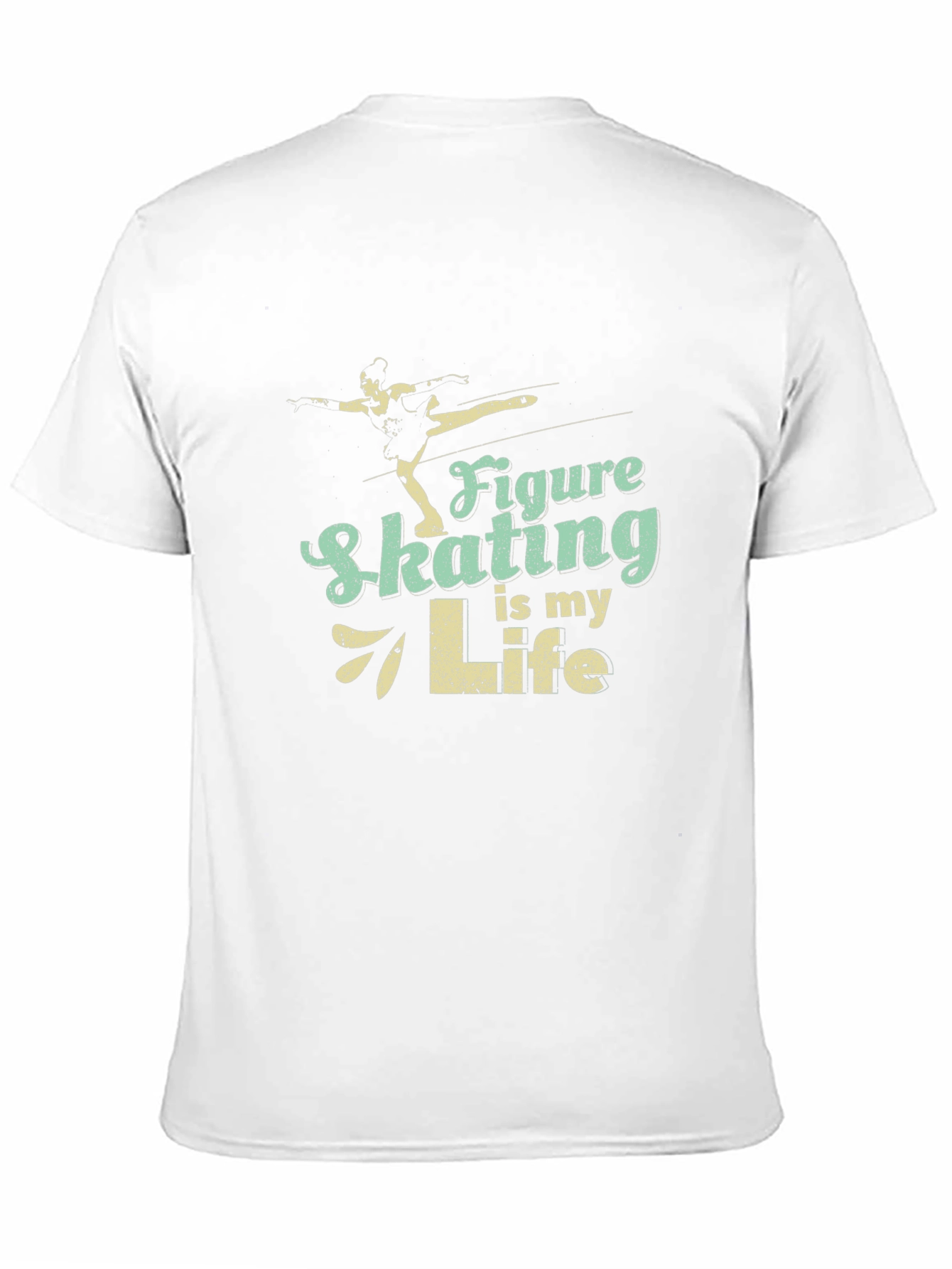 Figure Skating is My Life Black T-Shirt