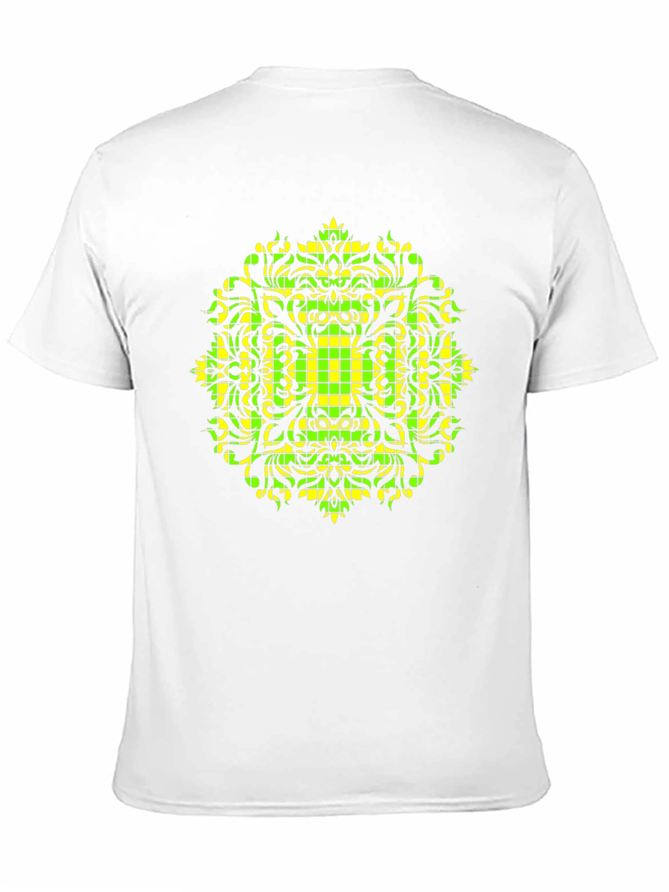 Geometric Mandala Tee - Black