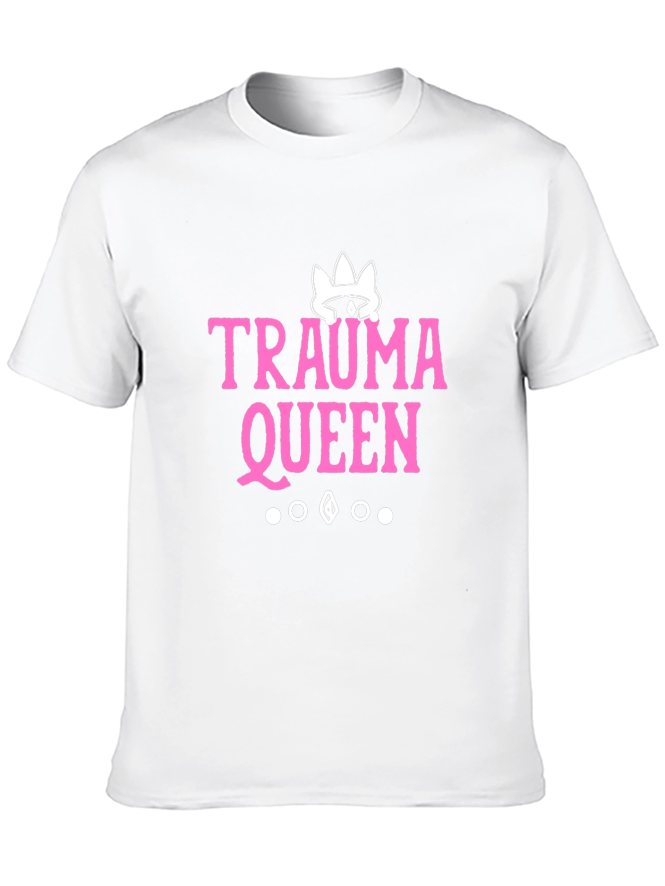 Trauma Queen Graphic Tee - Black