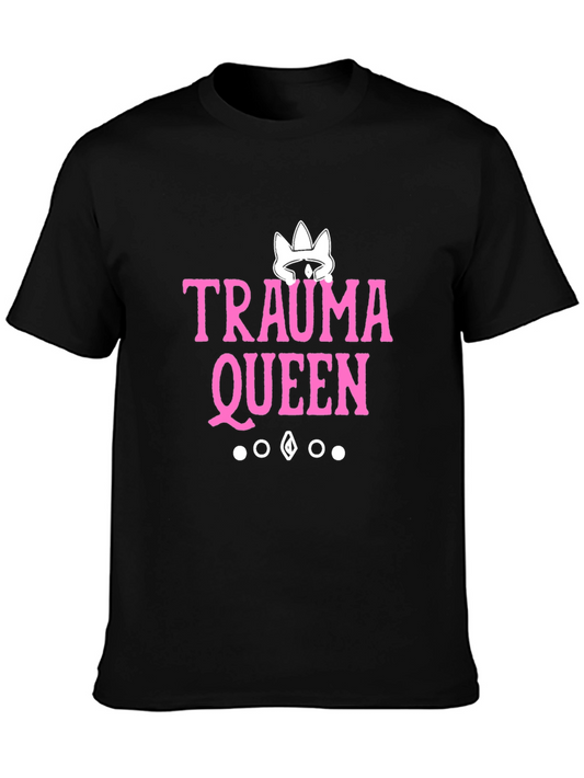 Trauma Queen Graphic Tee - Black