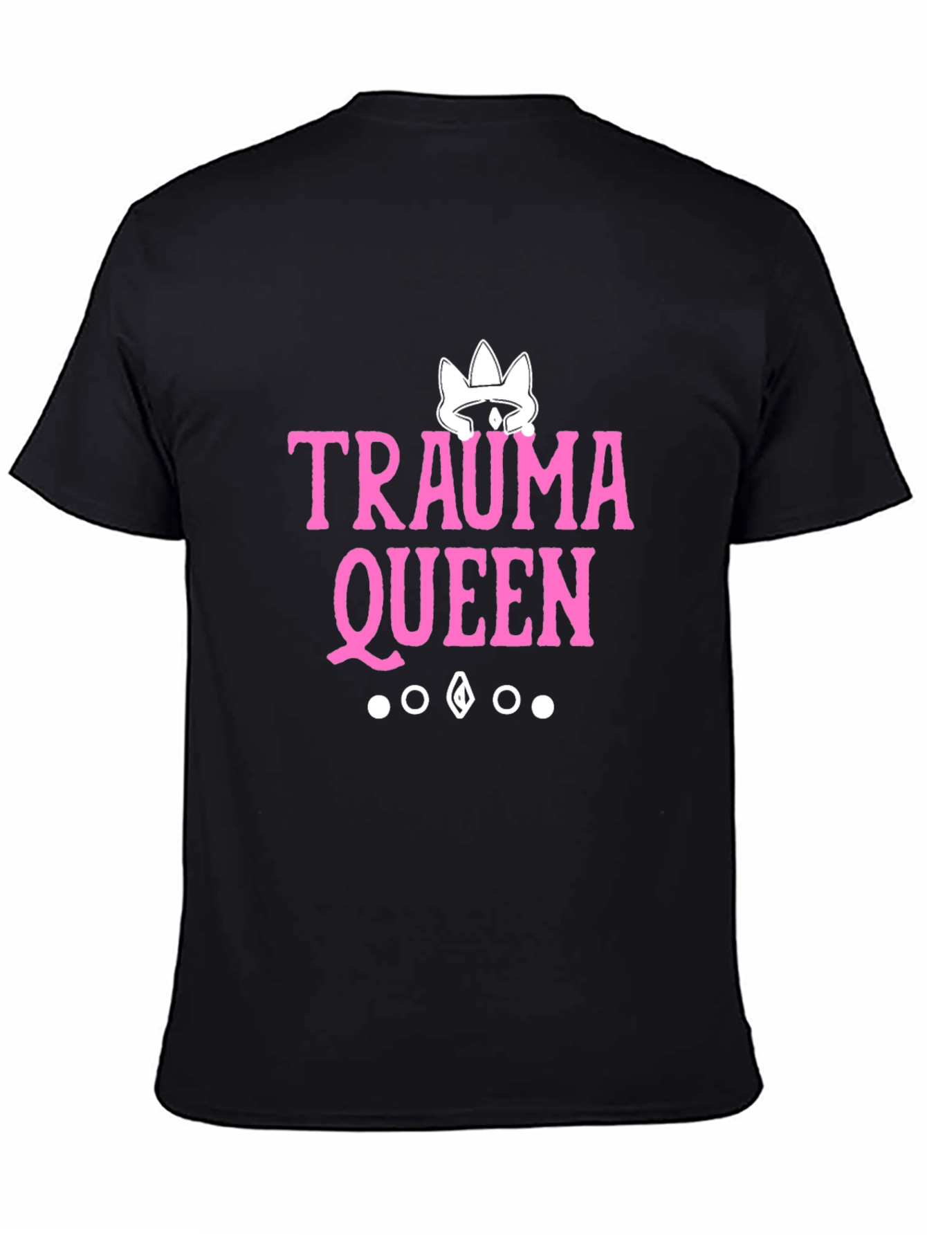 Trauma Queen Graphic Tee - Black
