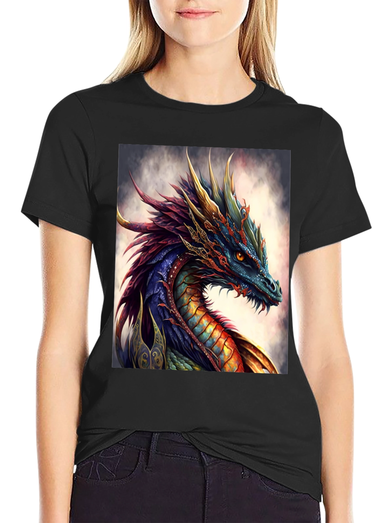 Dragon Art T-Shirt - Fantasy Tee