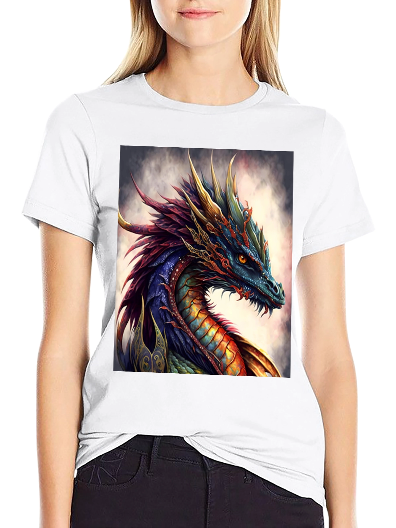 Dragon Art T-Shirt - Fantasy Tee