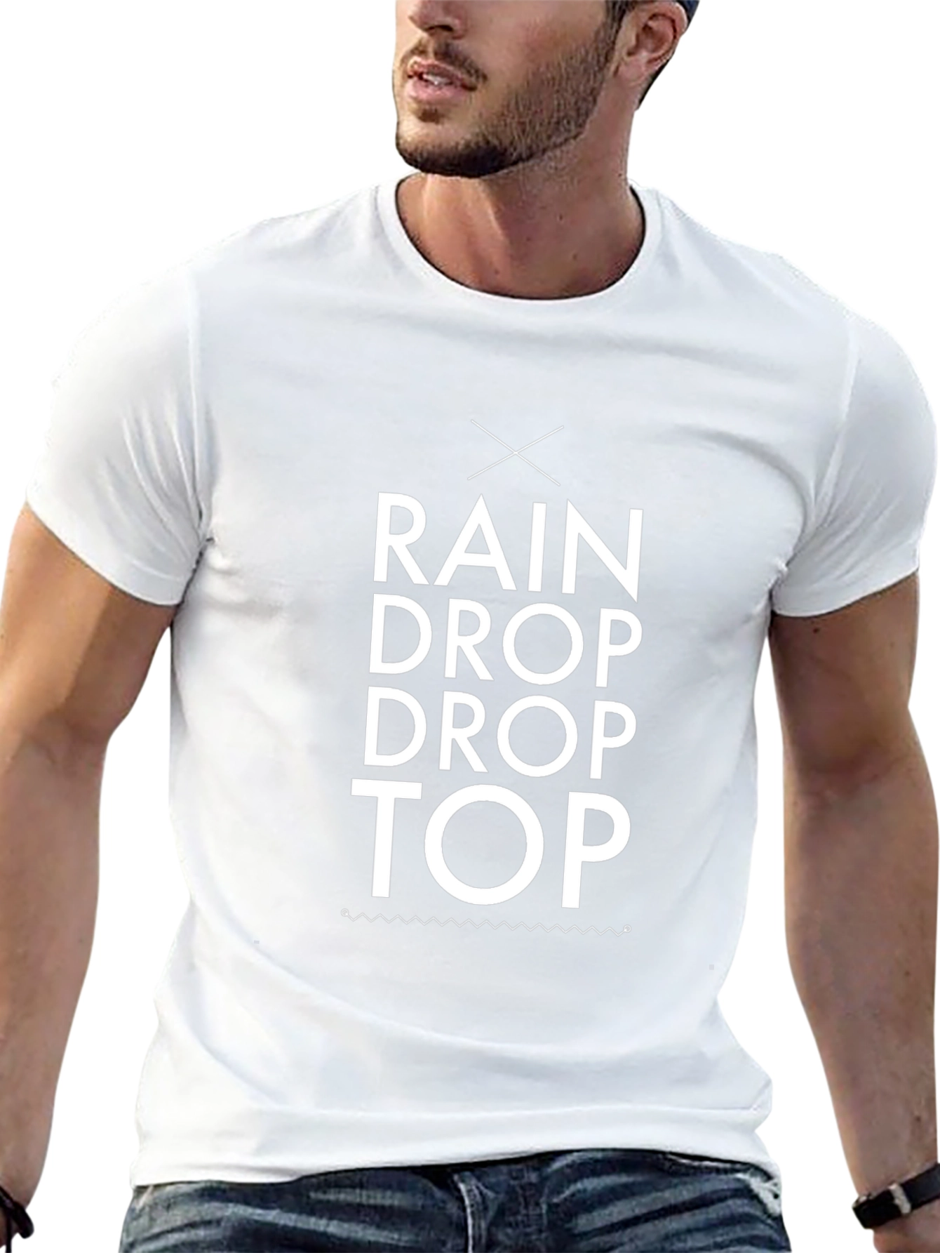 Rain Drop Drop Top Graphic Tee