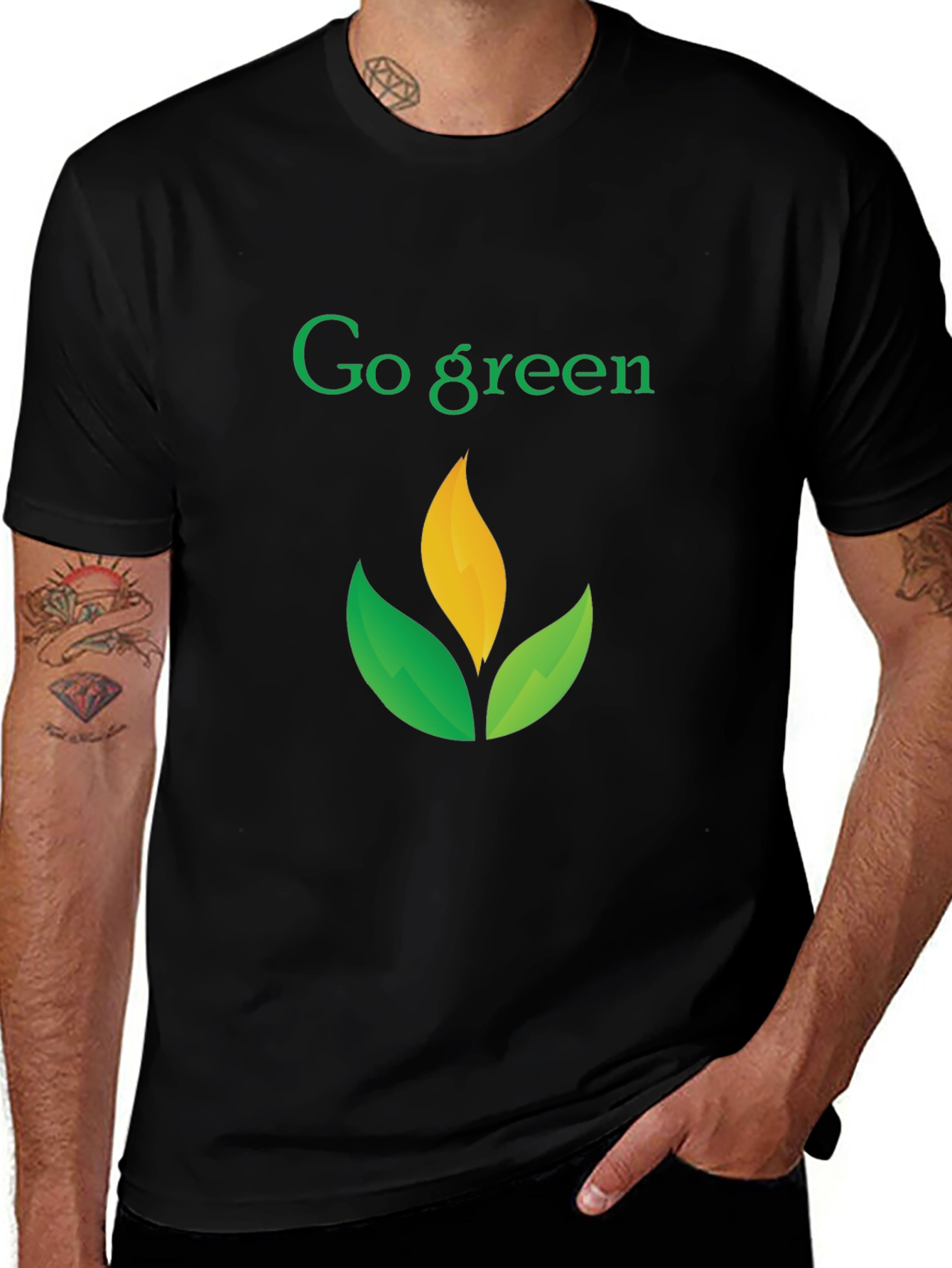 Go Green T-Shirt: Eco-Friendly Design