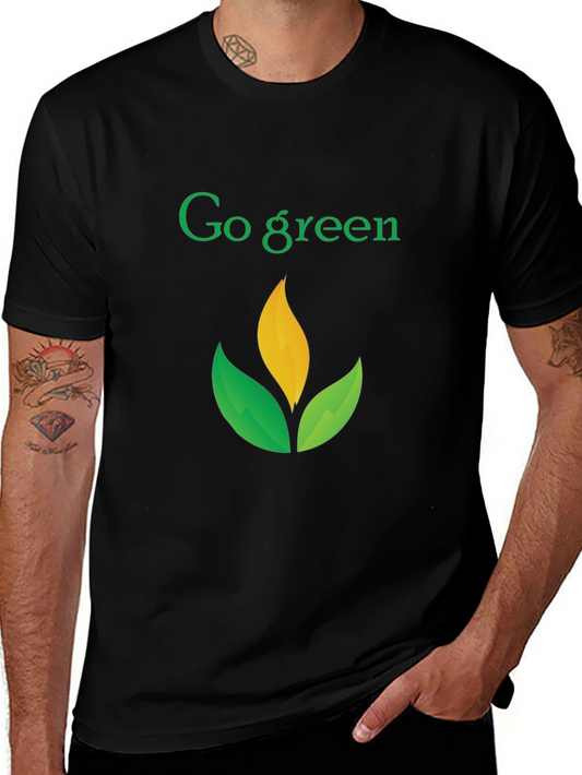 Go Green T-Shirt: Eco-Friendly Design