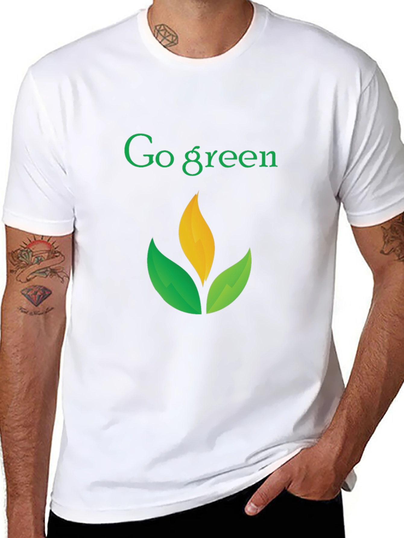 Go Green T-Shirt: Eco-Friendly Design