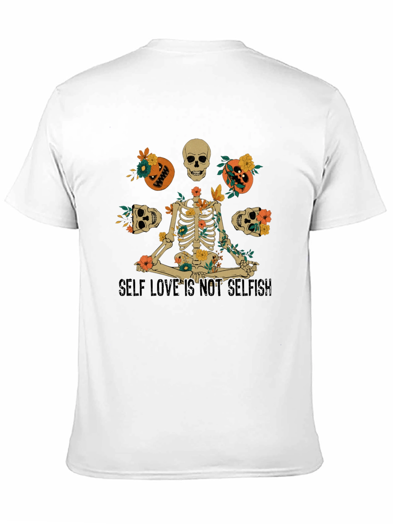 Self Love Skeleton Graphic T-Shirt