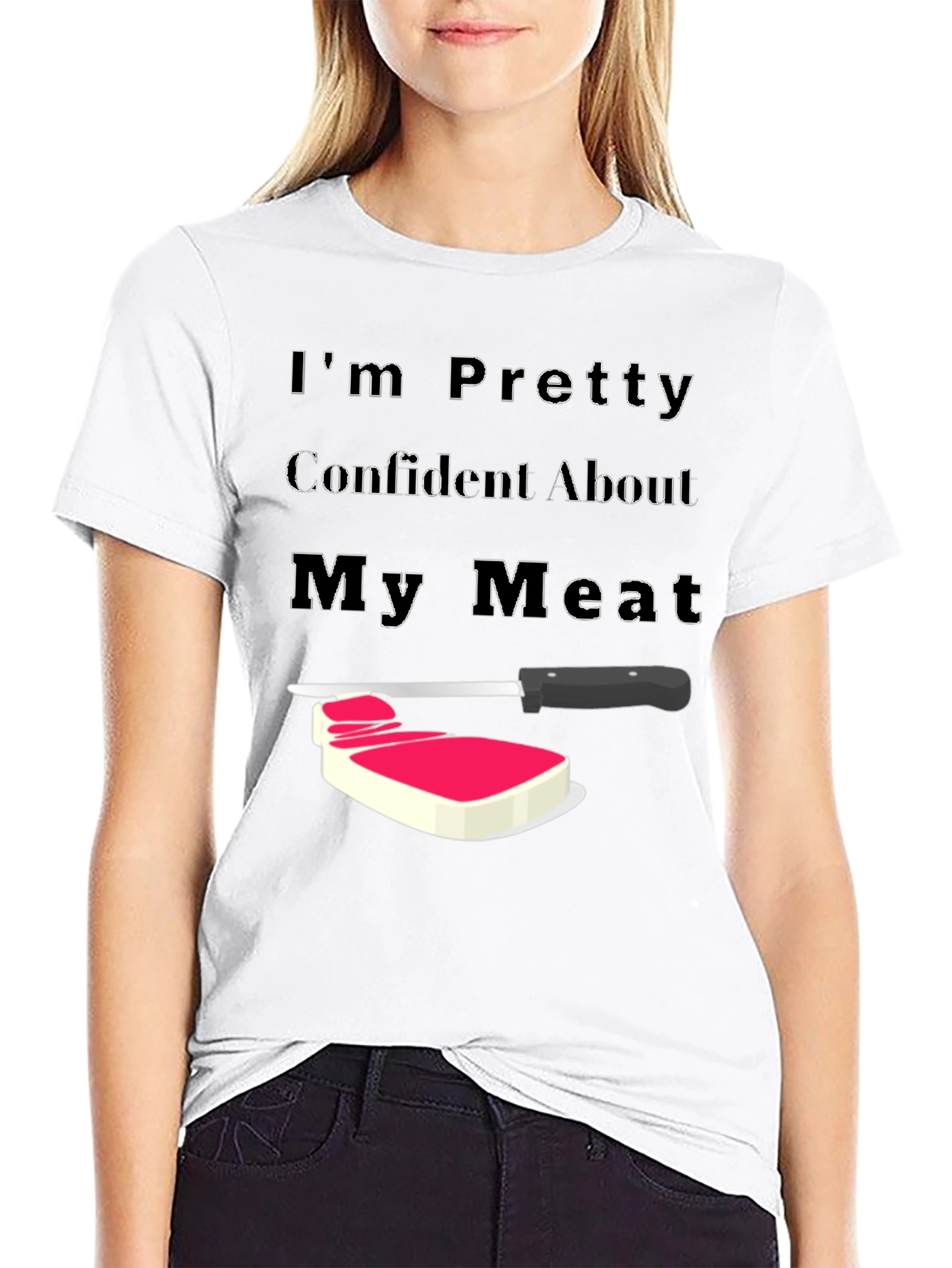 Confident About My Meat T-Shirt