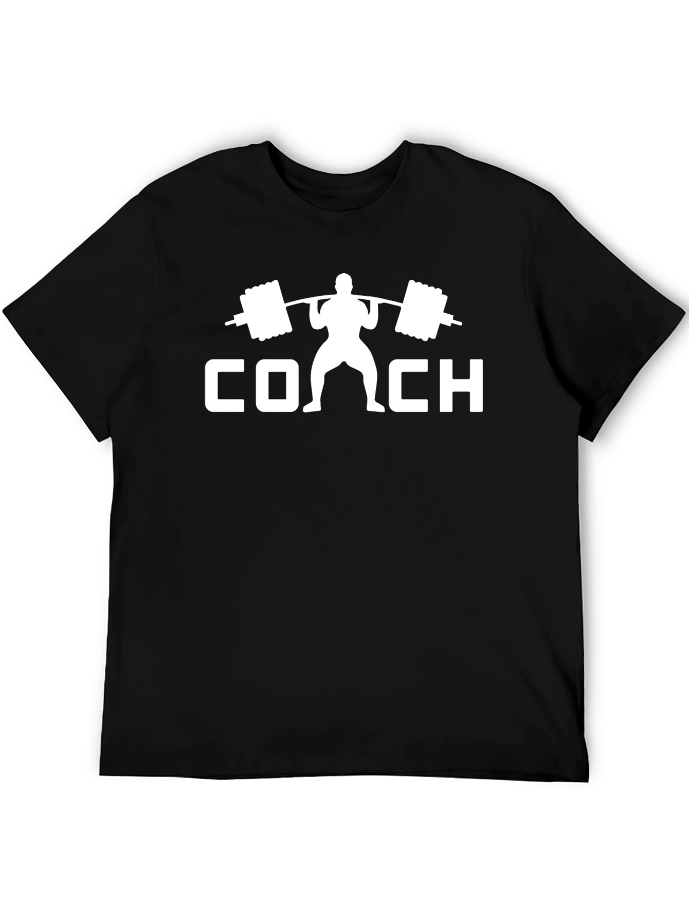 Weightlifting Coach T-Shirt - Black