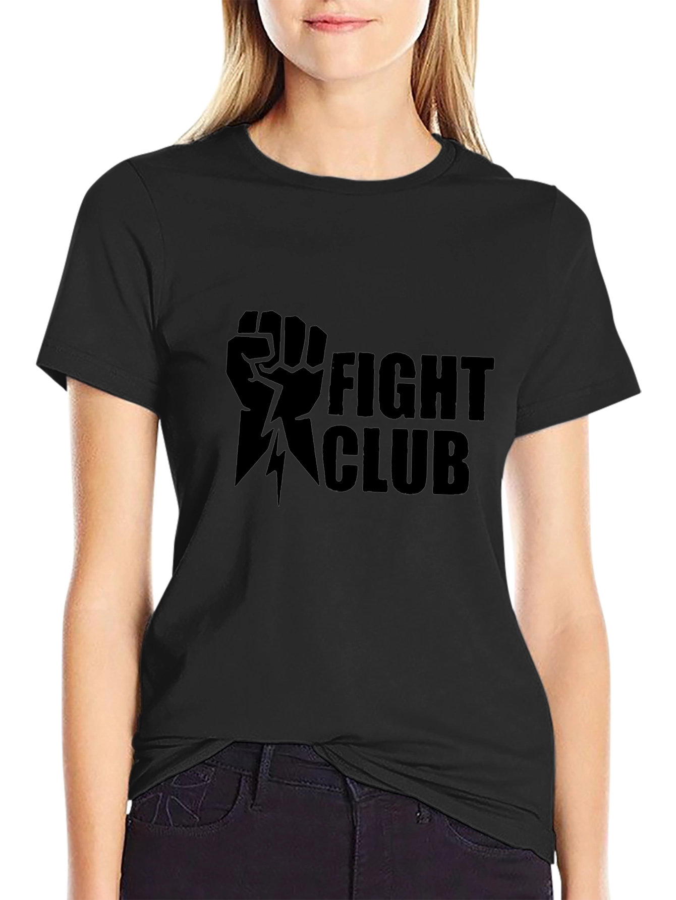 Fight Club Graphic T-Shirt - Black Cotton Tee
