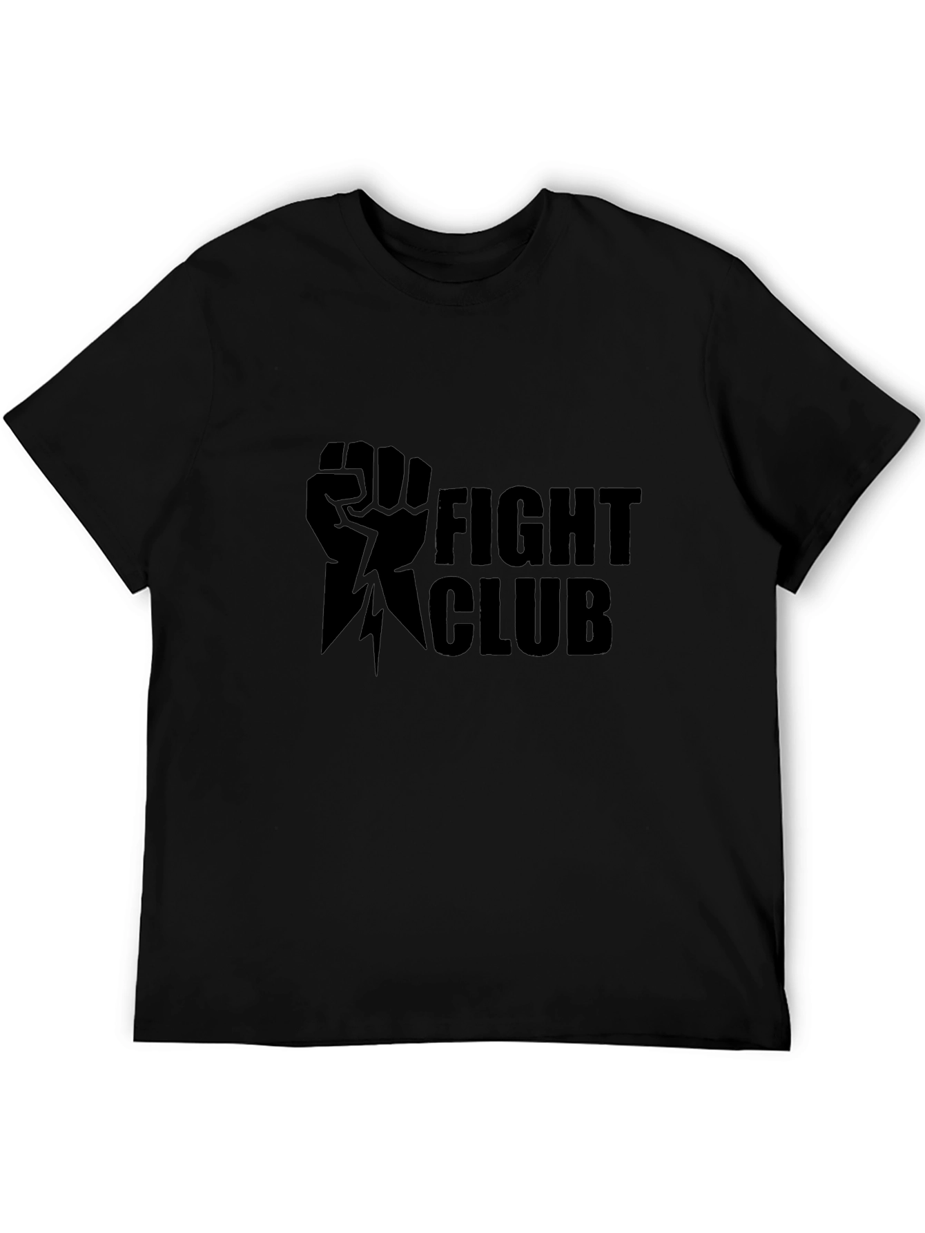 Fight Club Graphic T-Shirt - Black Cotton Tee