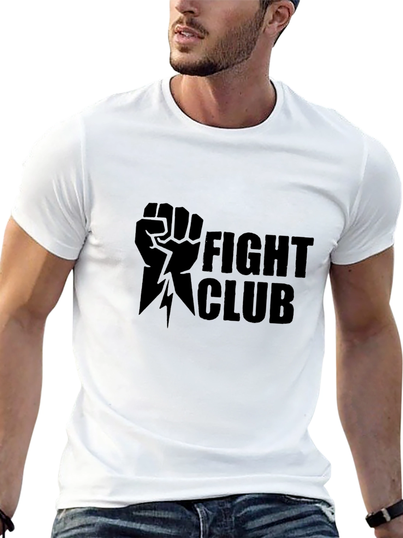 Fight Club Graphic T-Shirt - Black Cotton Tee