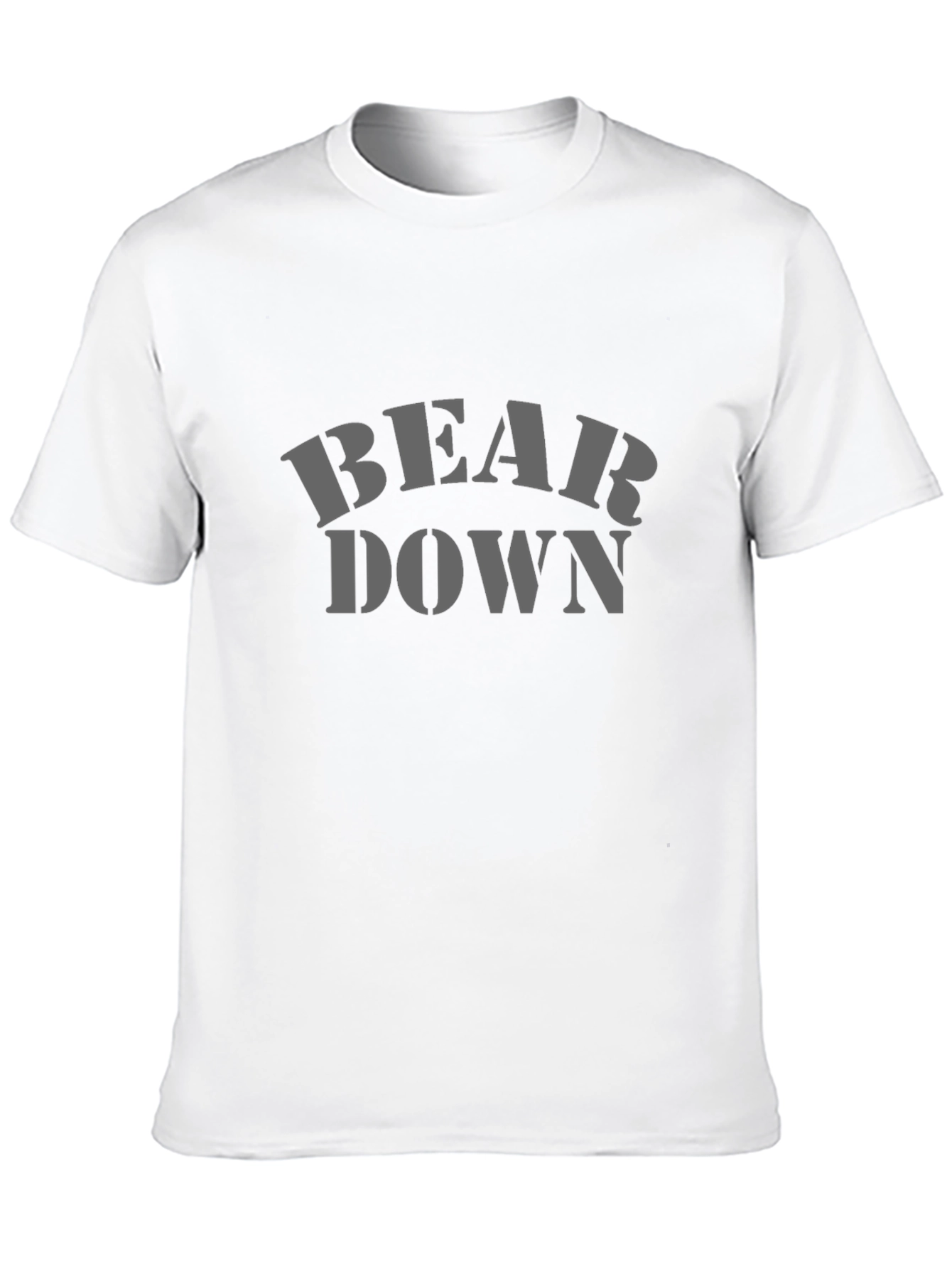 Bear Down Graphic Tee - Black