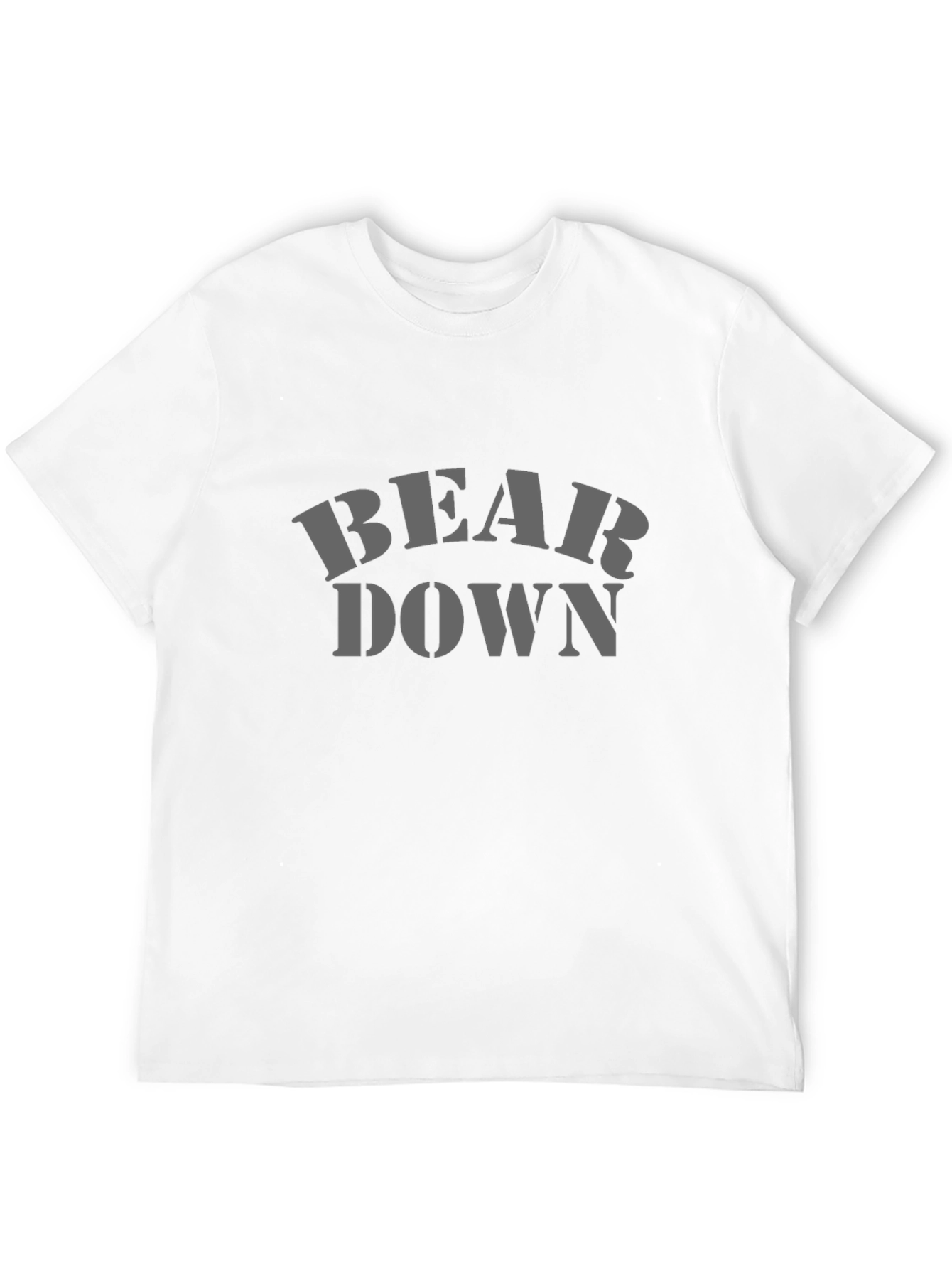 Bear Down Graphic Tee - Black
