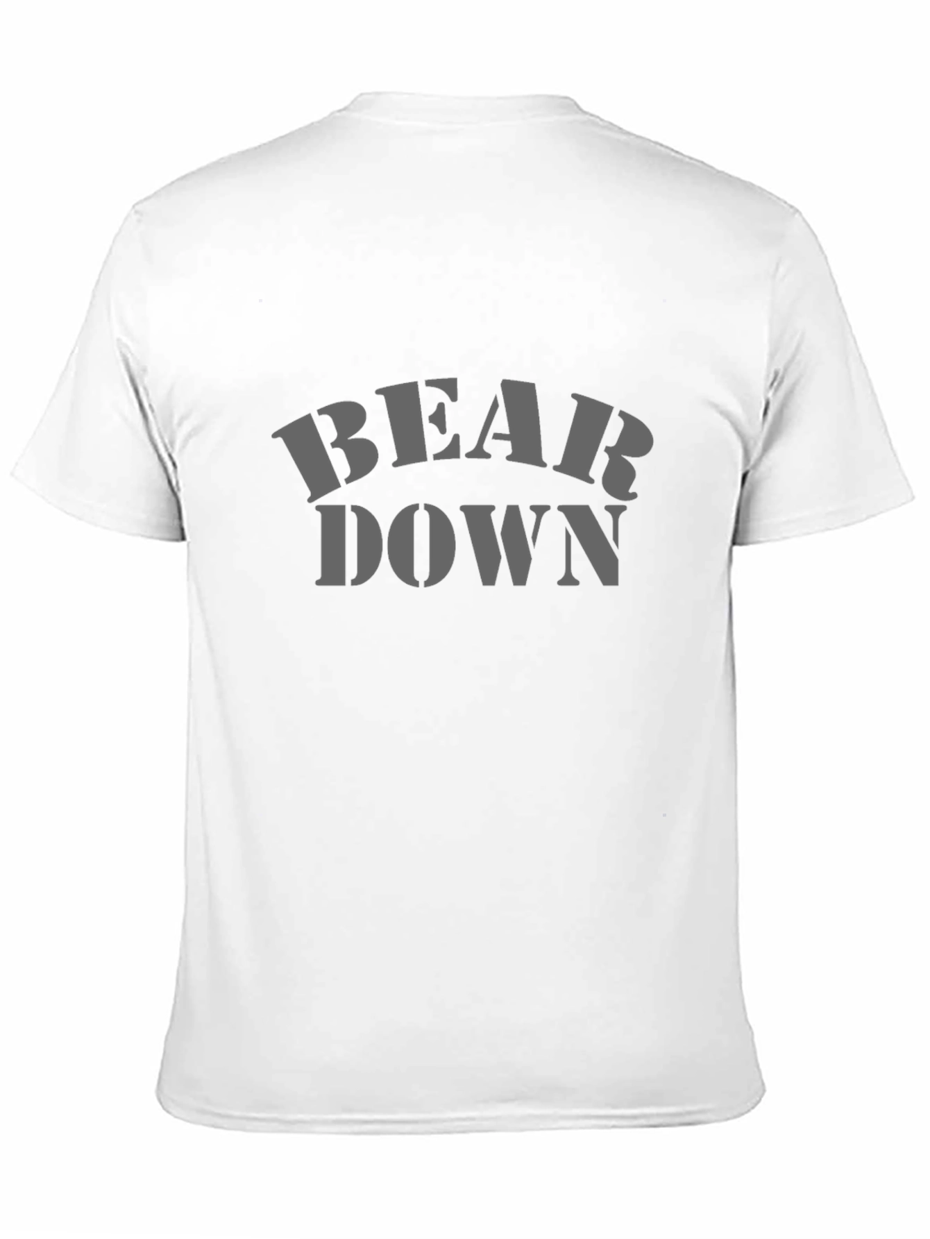 Bear Down Graphic Tee - Black