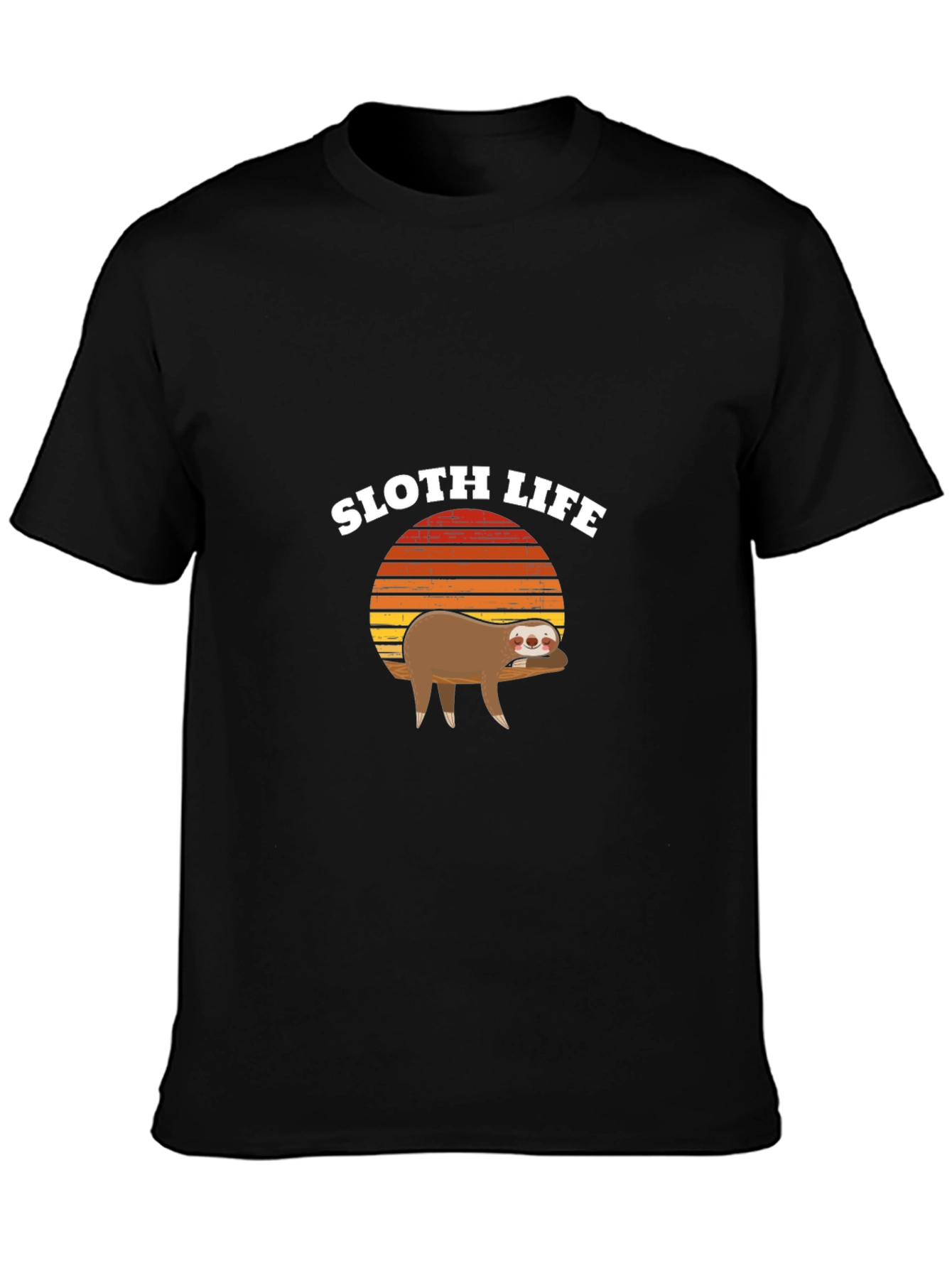 Sloth Life Graphic Tee - Relaxed Fit