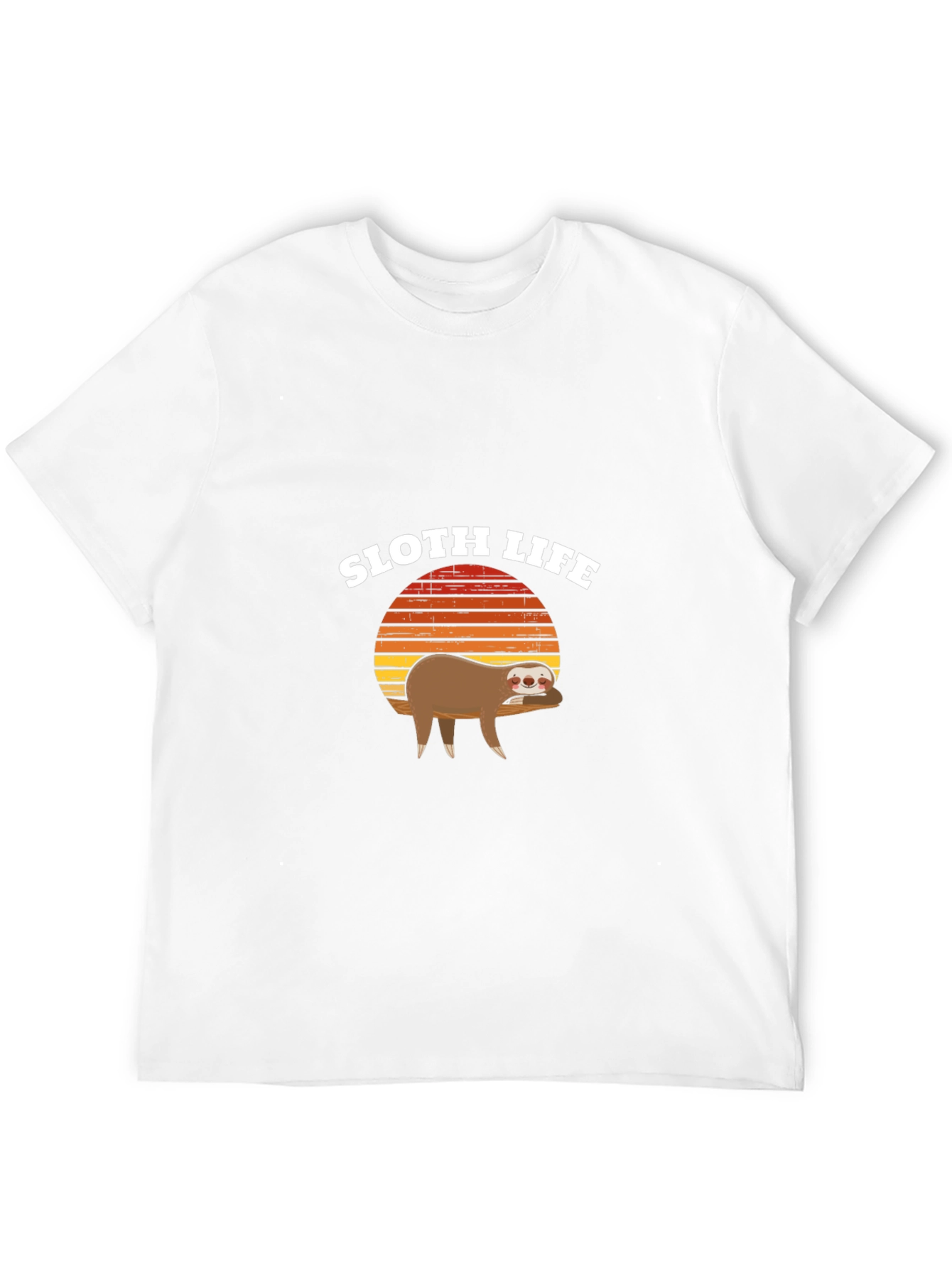 Sloth Life Graphic Tee - Relaxed Fit