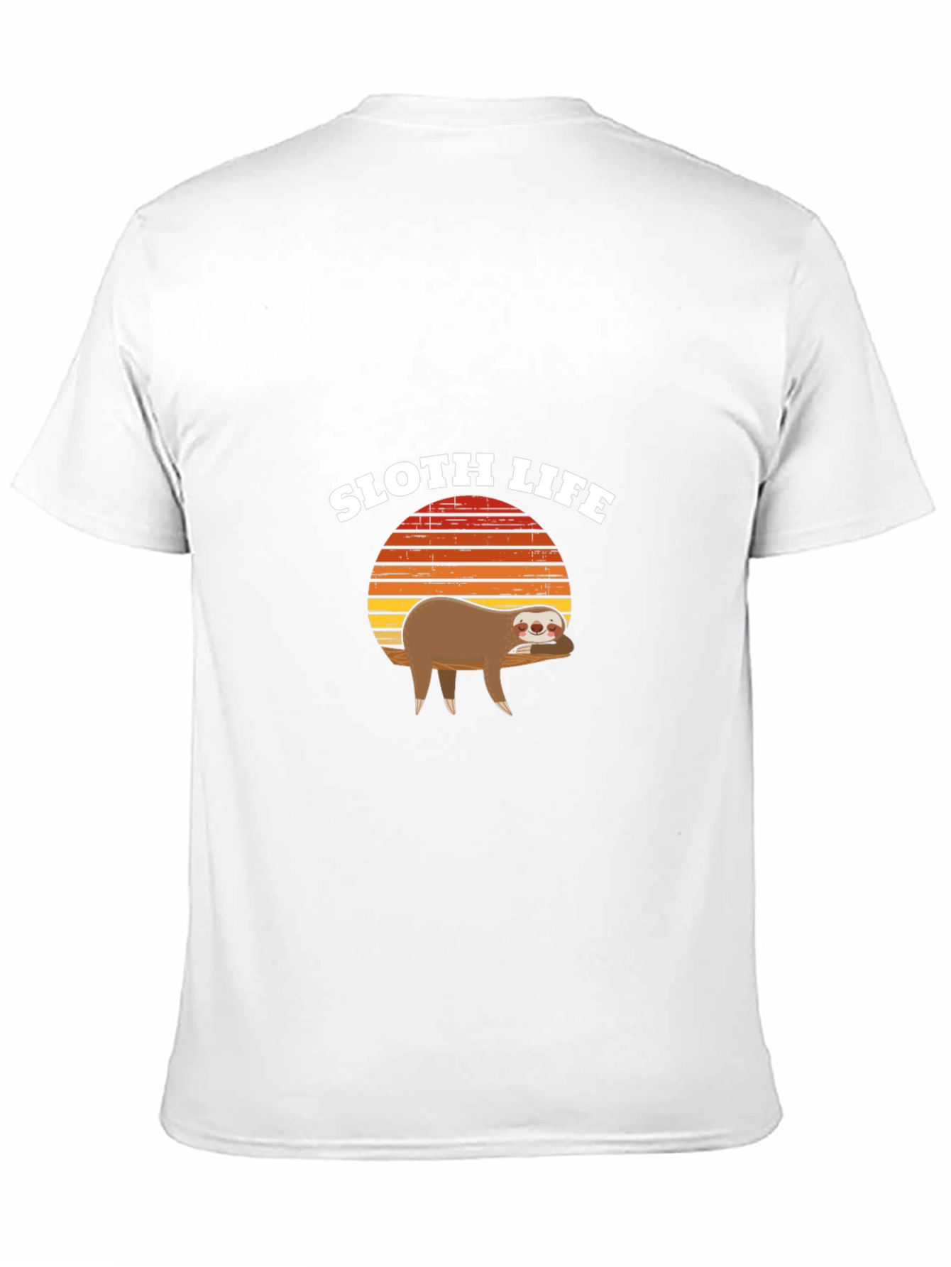 Sloth Life Graphic Tee - Relaxed Fit