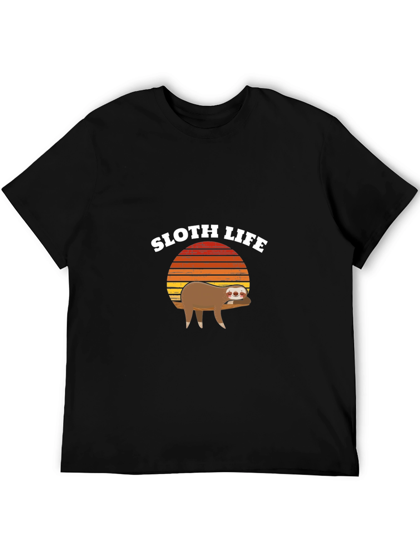 Sloth Life Graphic Tee - Relaxed Fit