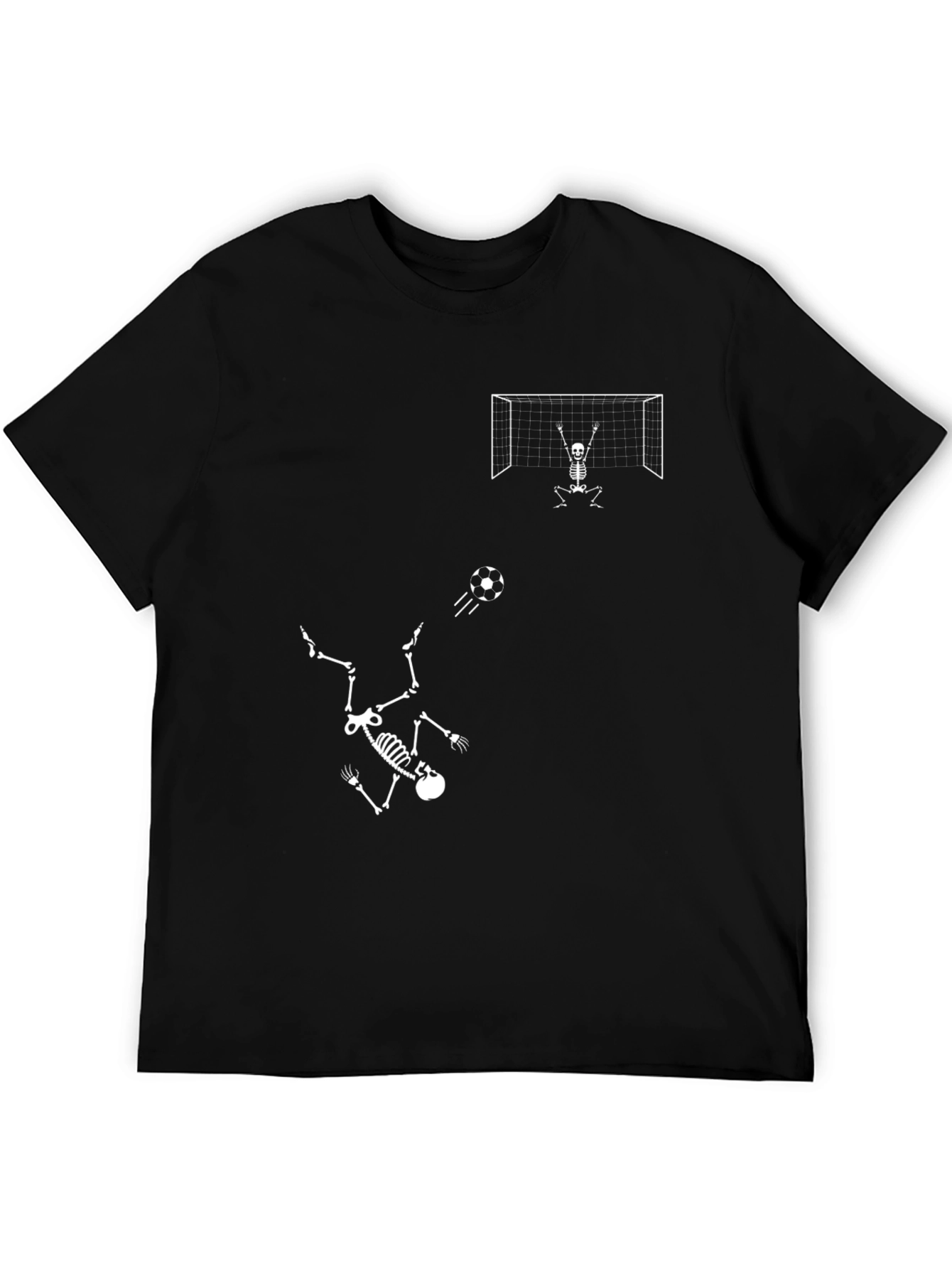 Skeleton Soccer T-Shirt - Goal Keeper