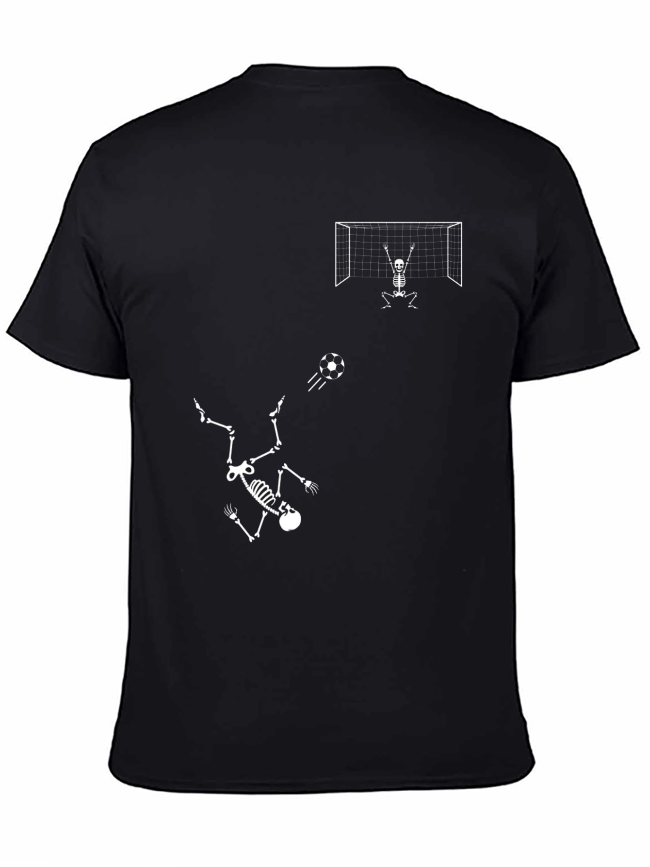 Skeleton Soccer T-Shirt - Goal Keeper