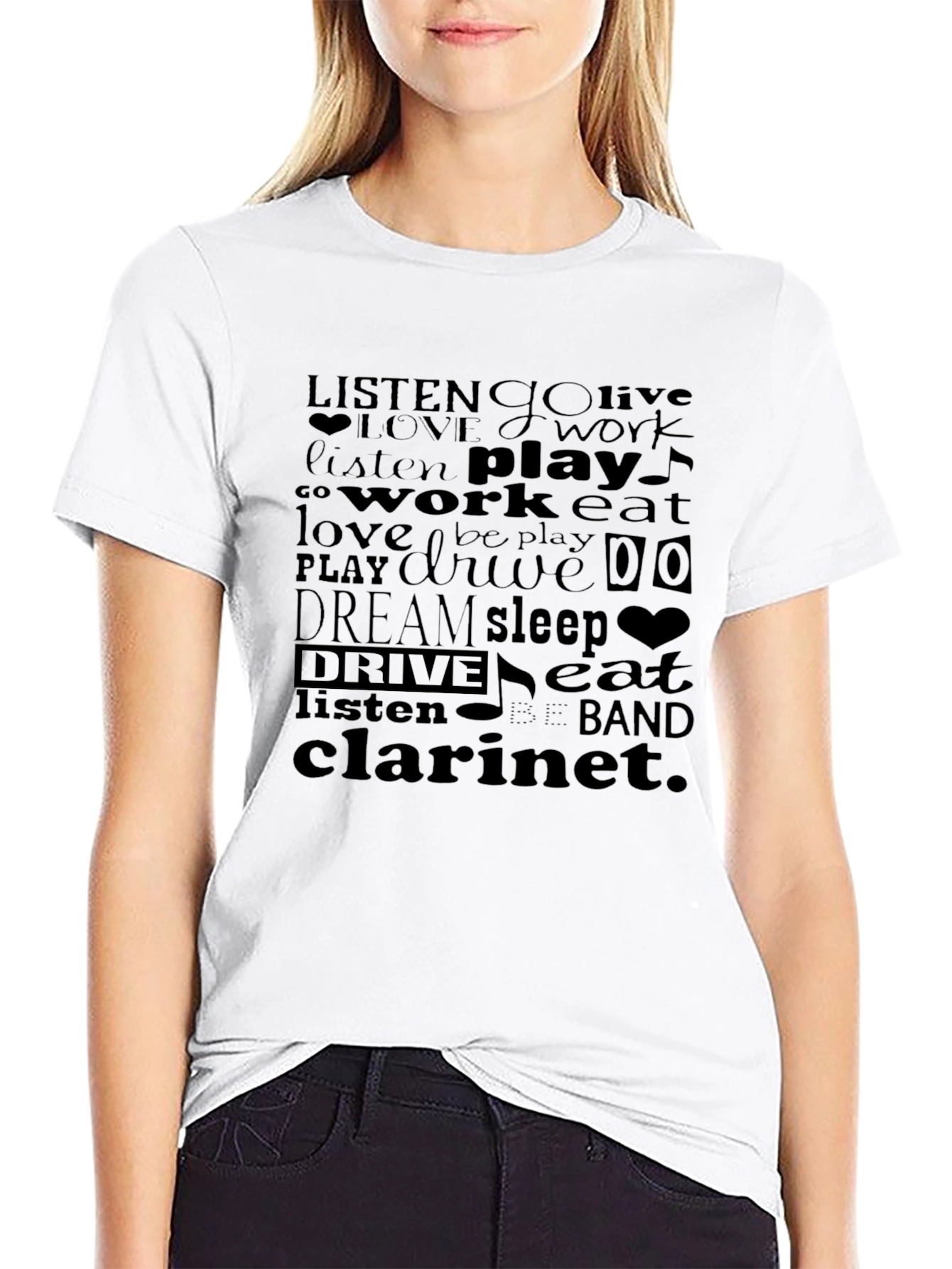 Musical Word Art T-Shirt