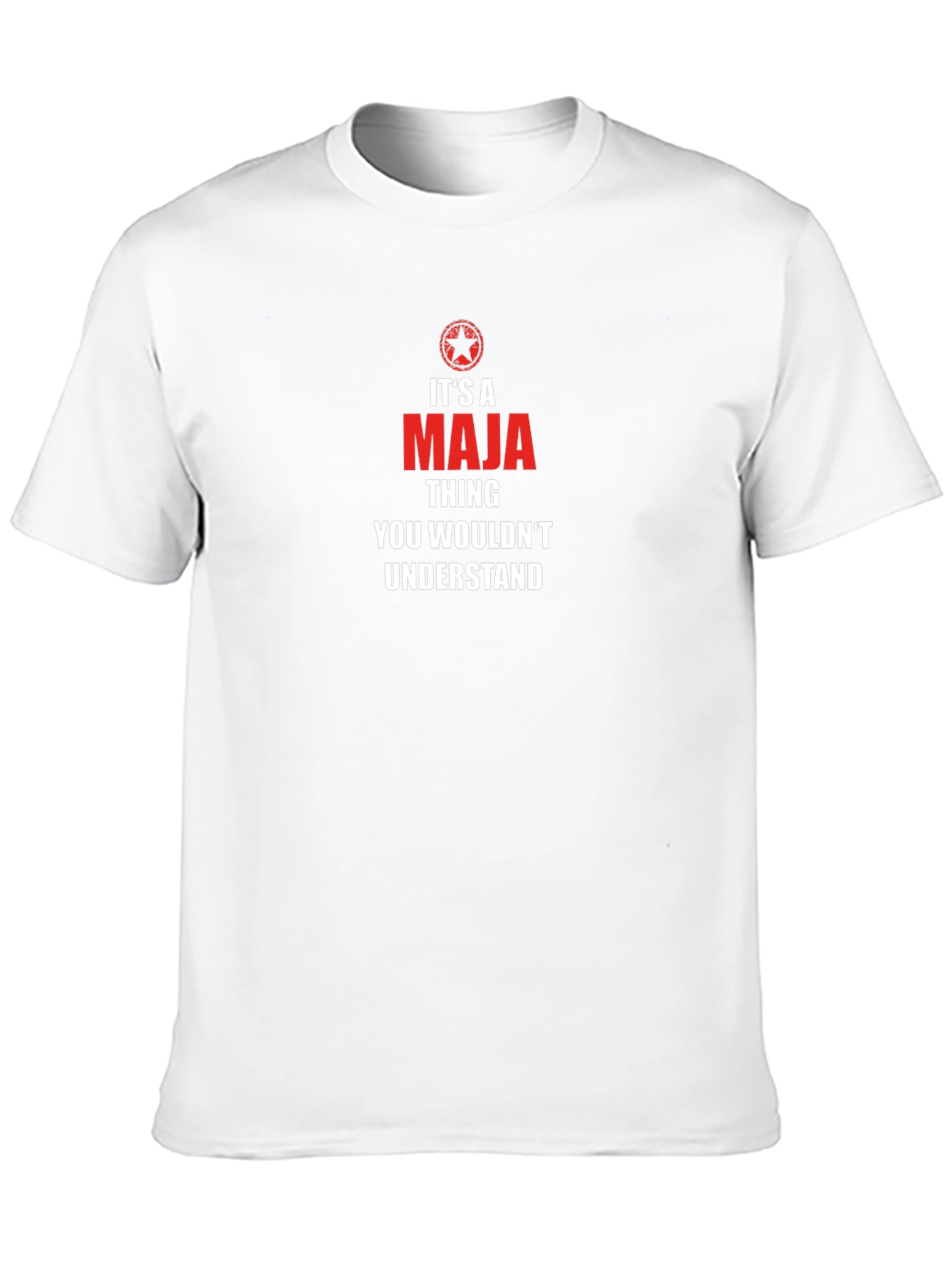 Its a Maja Thing T-Shirt - Black Graphic Tee
