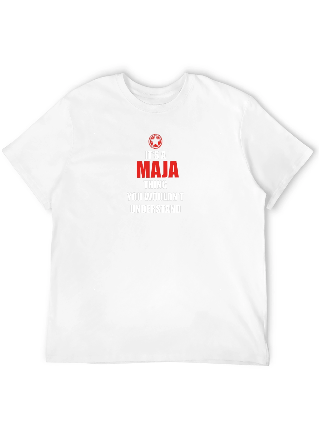 Its a Maja Thing T-Shirt - Black Graphic Tee