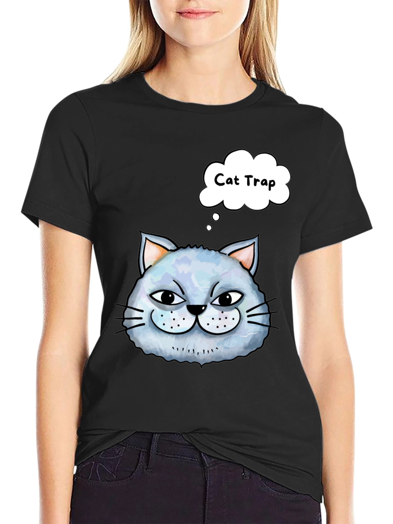 Cat Trap T-Shirt - Unisex Cotton Tee