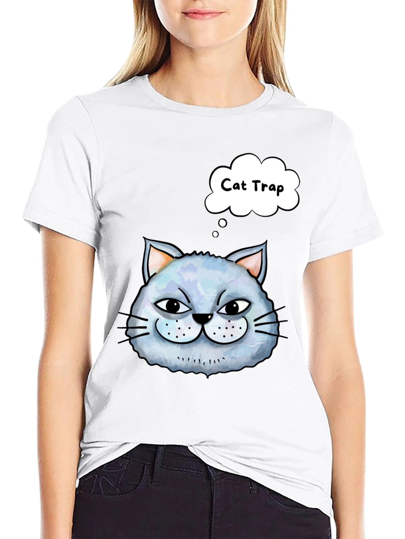 Cat Trap T-Shirt - Unisex Cotton Tee