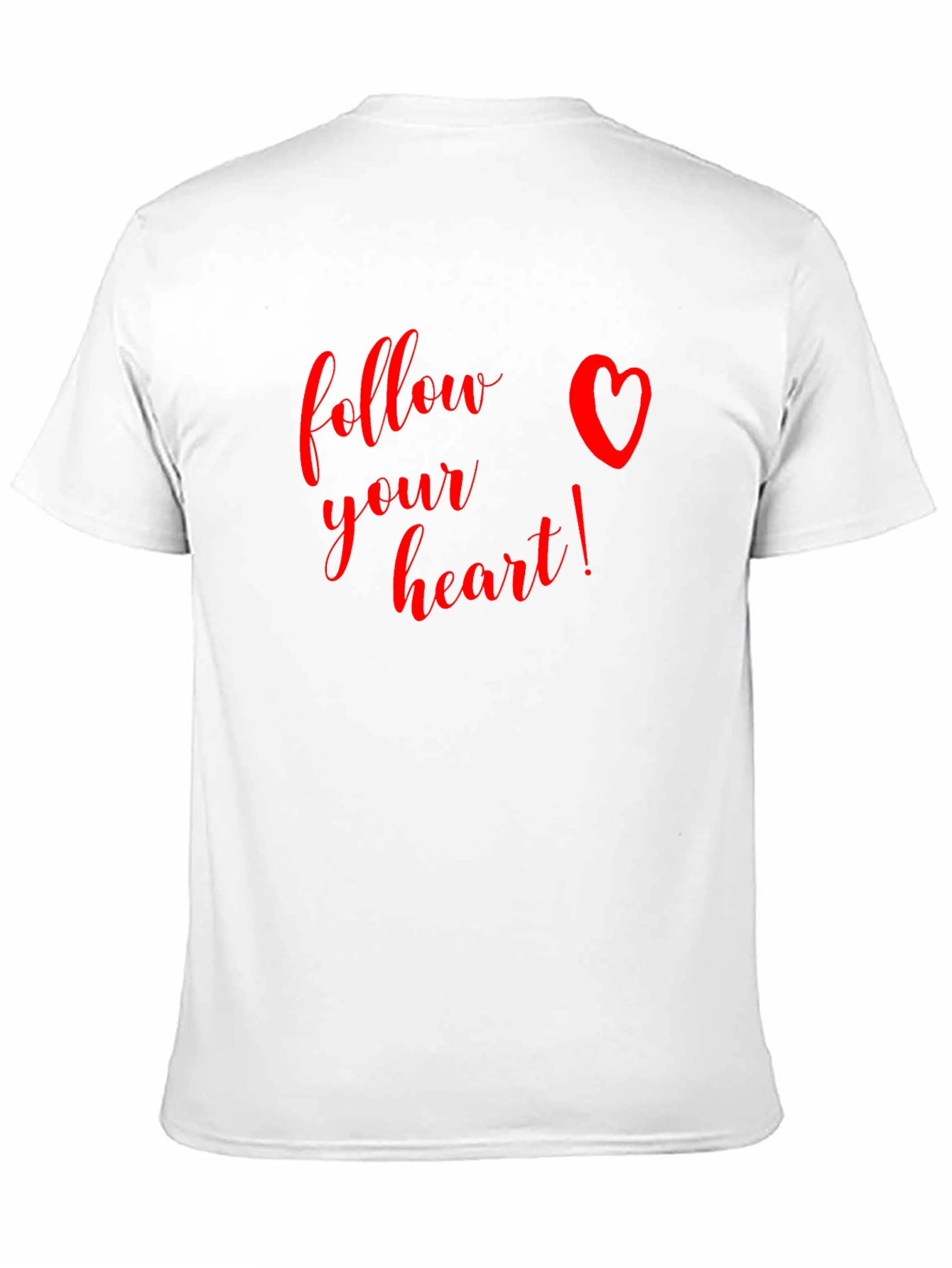 Follow Your Heart Graphic Tee - Black