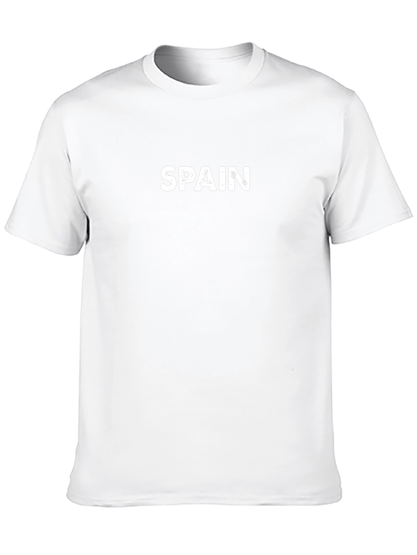 Spain T-Shirt - Black Cotton Tee