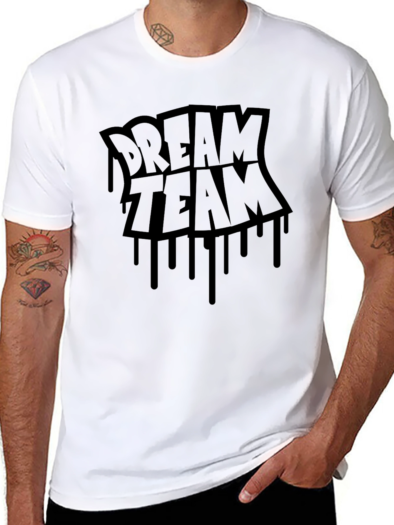 Dream Team Graphic Print T-Shirt