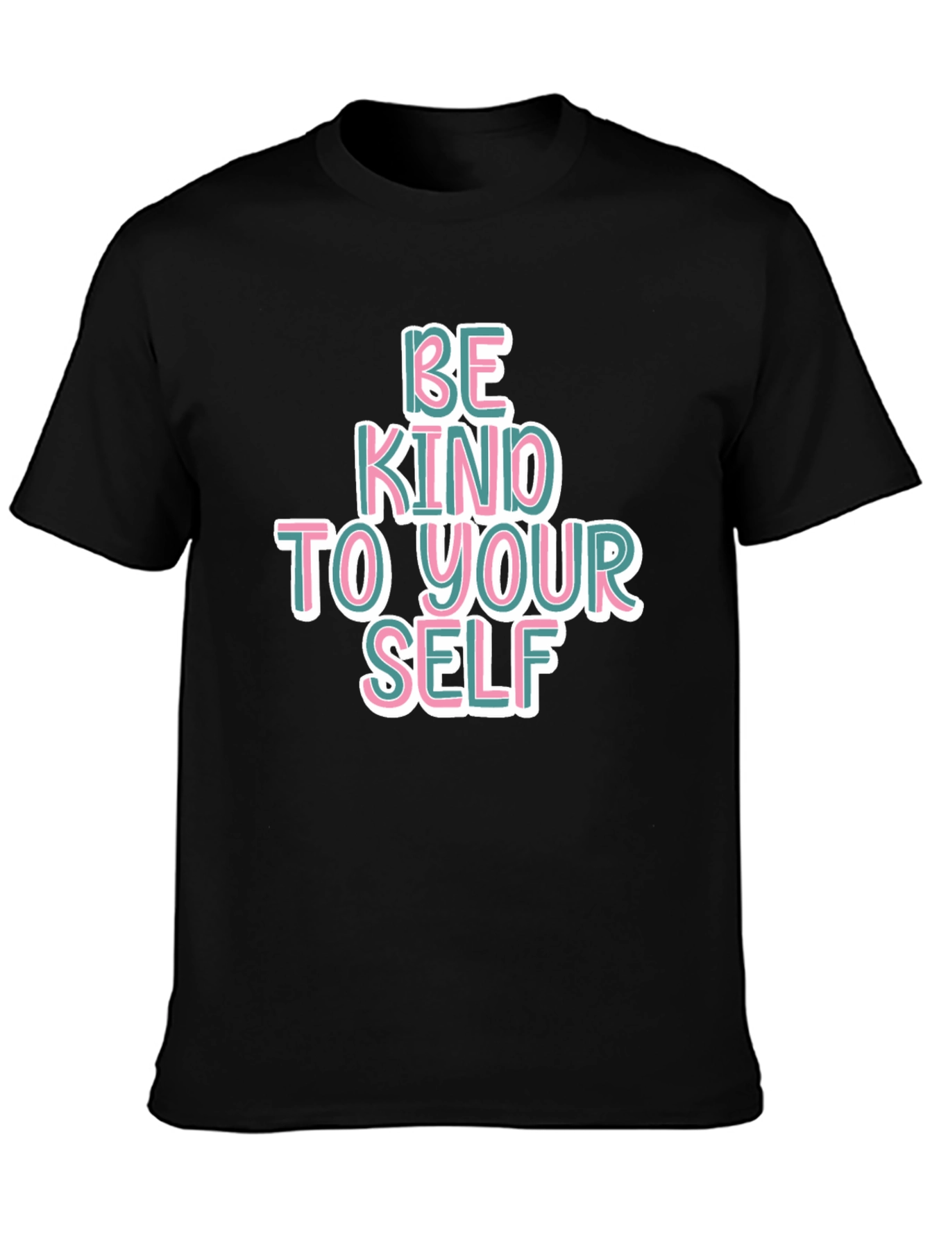 Be Kind to Yourself Black T-Shirt