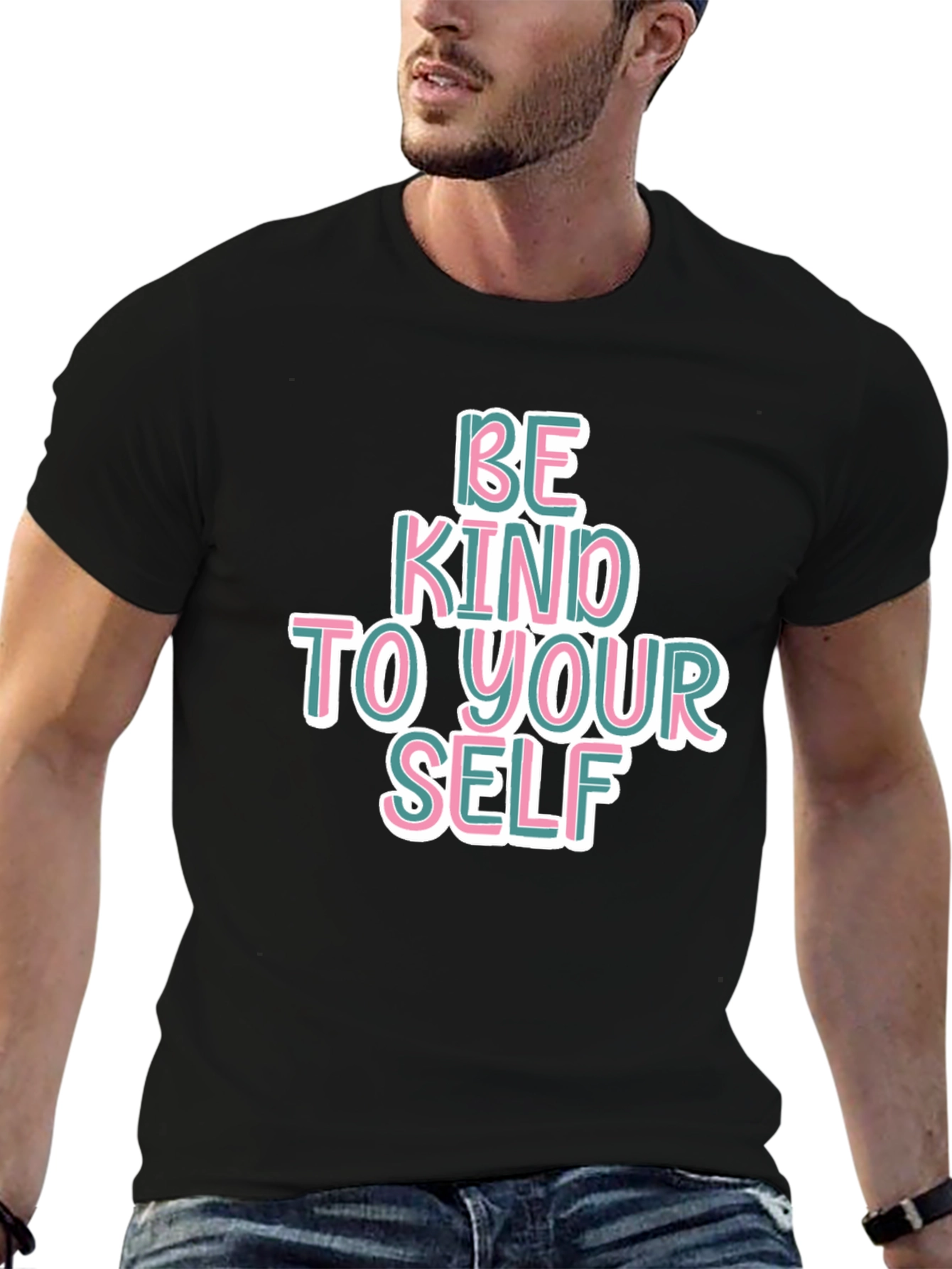 Be Kind to Yourself Black T-Shirt