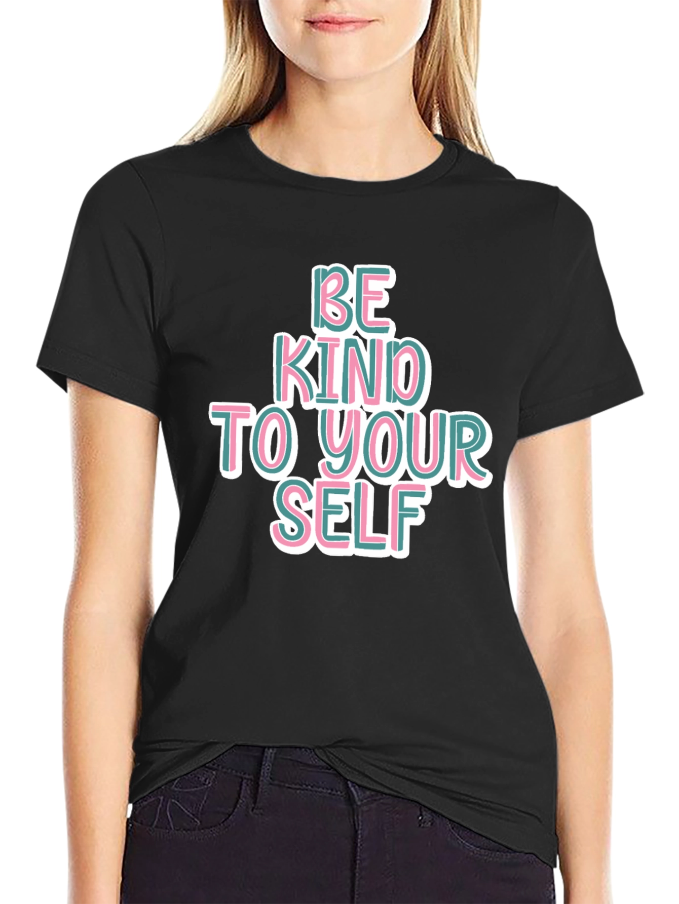Be Kind to Yourself Black T-Shirt