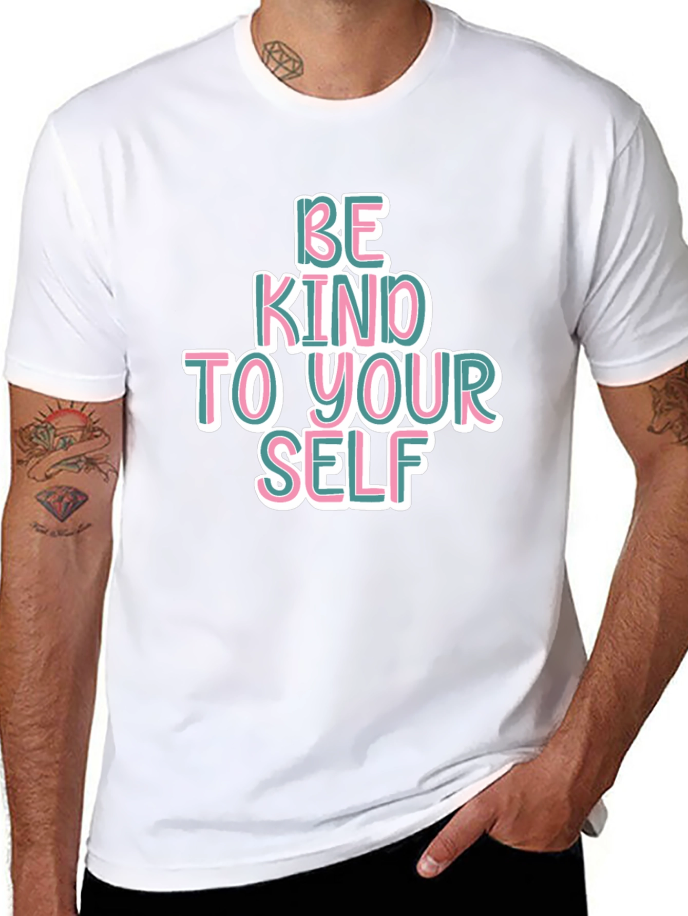 Be Kind to Yourself Black T-Shirt