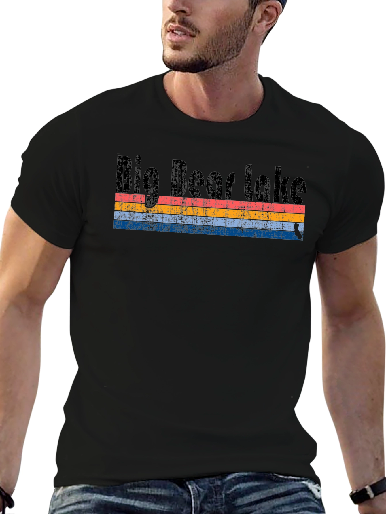 Big Bear Lake Retro T-Shirt
