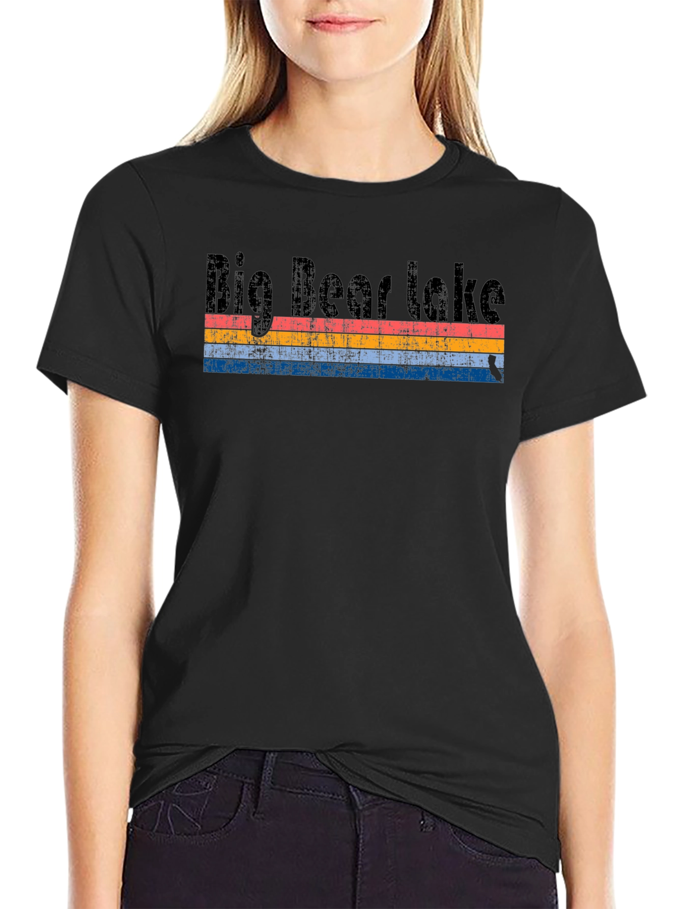 Big Bear Lake Retro T-Shirt