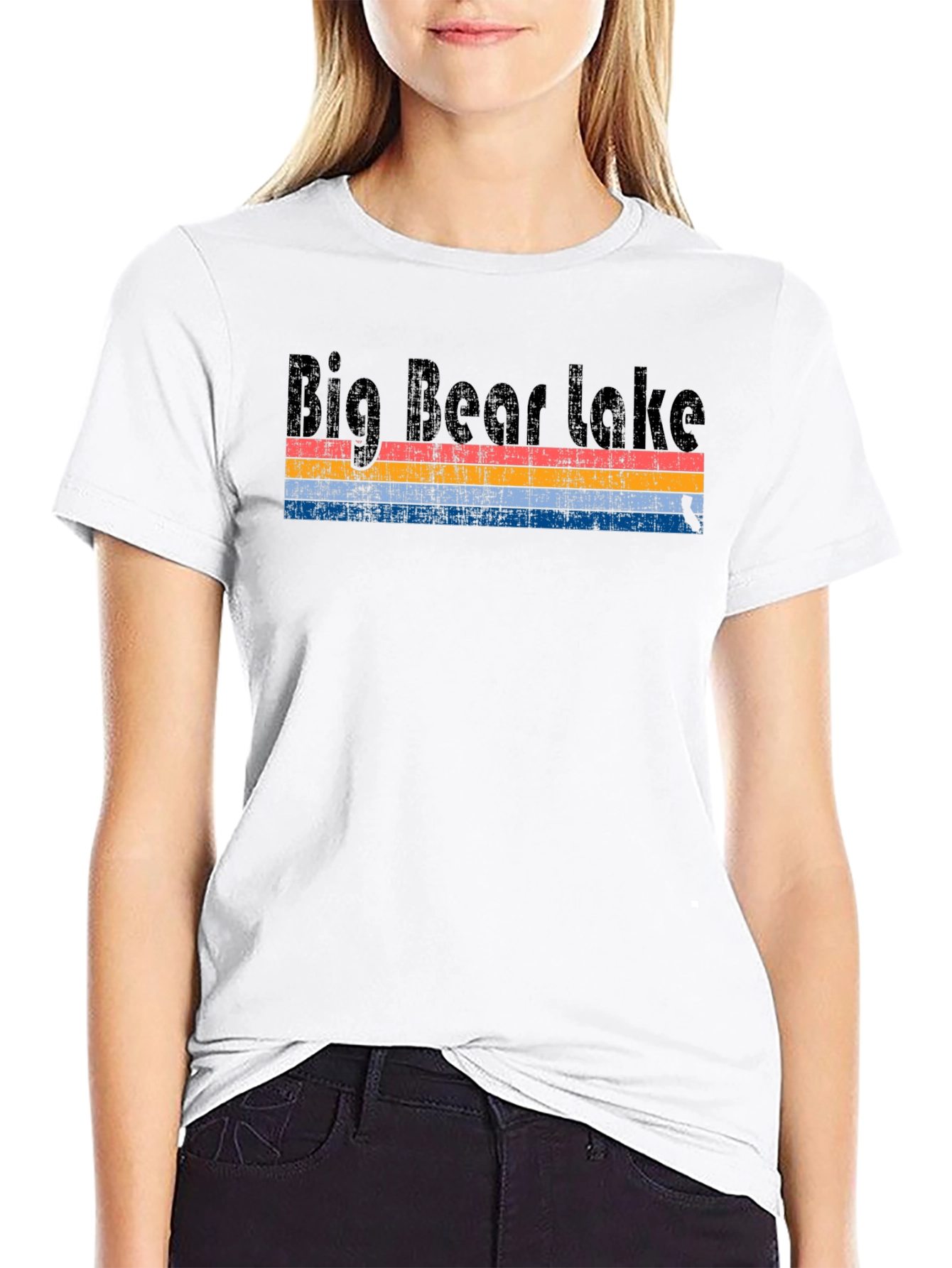 Big Bear Lake Retro T-Shirt