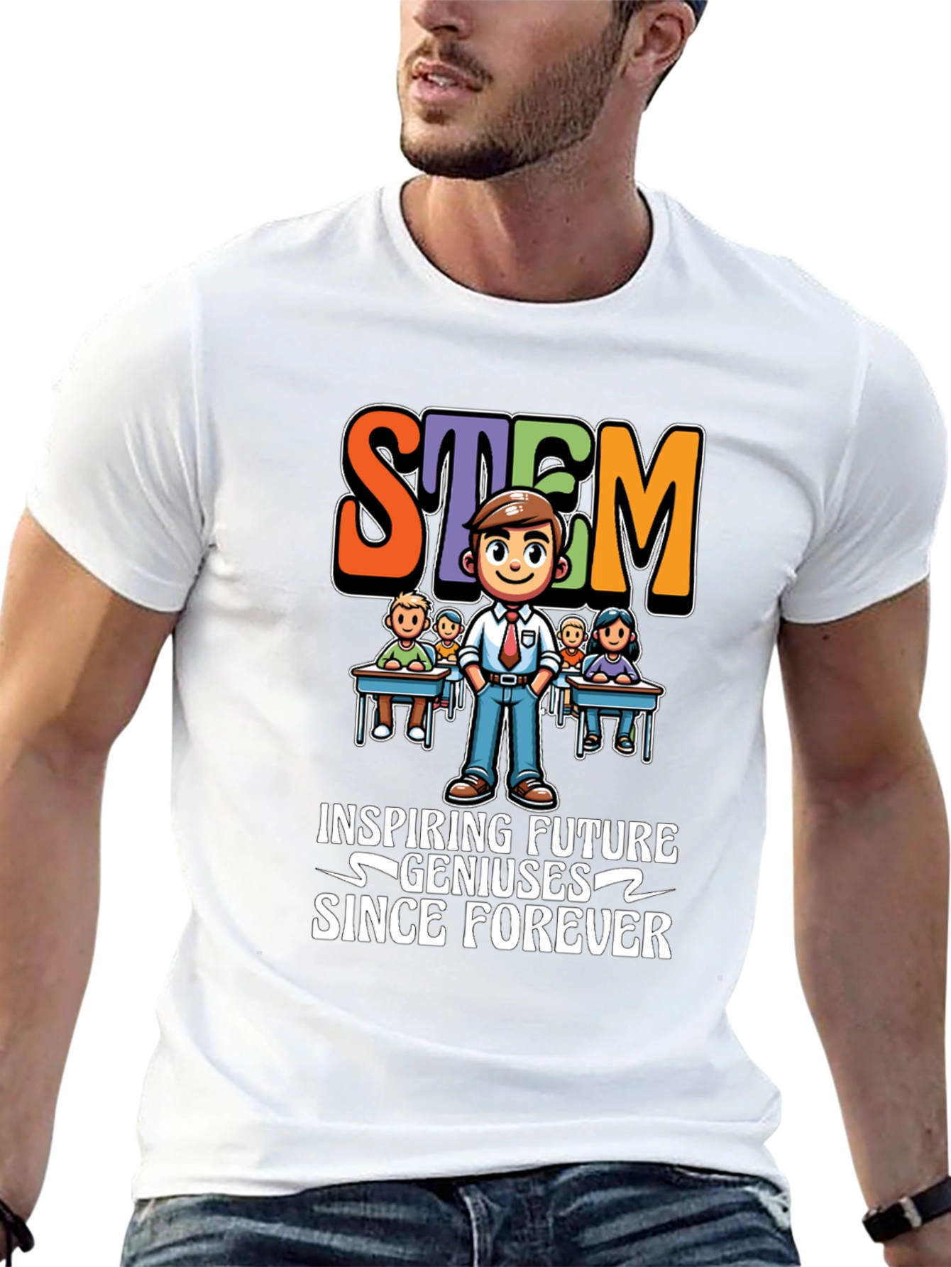STEM Inspiring Future Geniuses T-Shirt