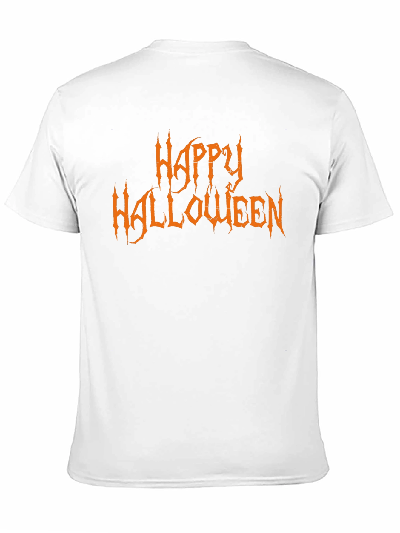 Happy Halloween Graphic Black T-Shirt