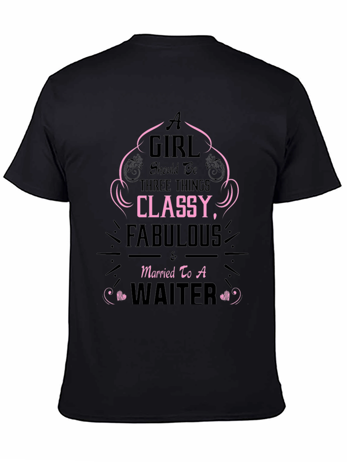 Classy Waiter Wife T-Shirt