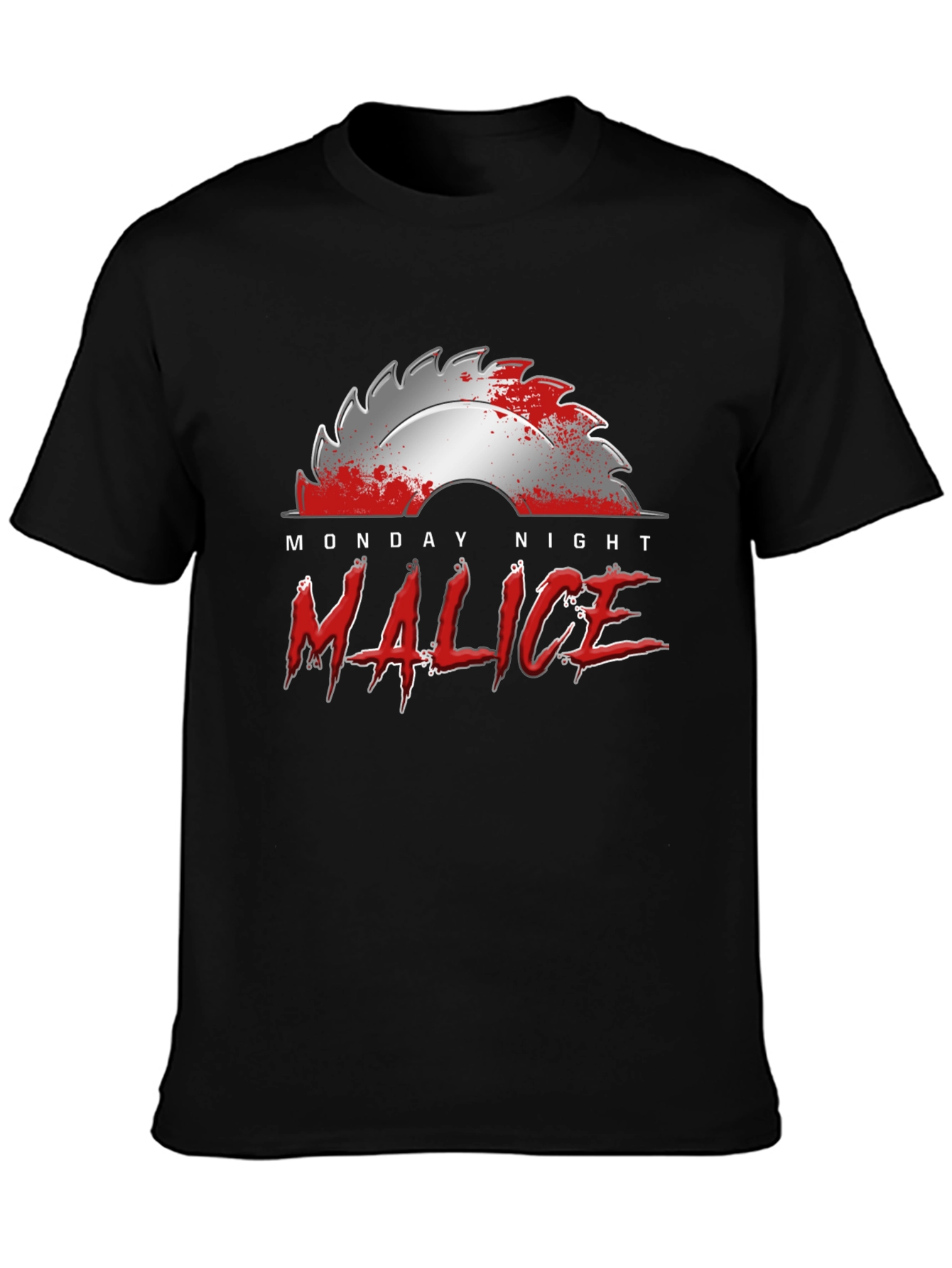 Monday Night Malice T-Shirt - Horror Design